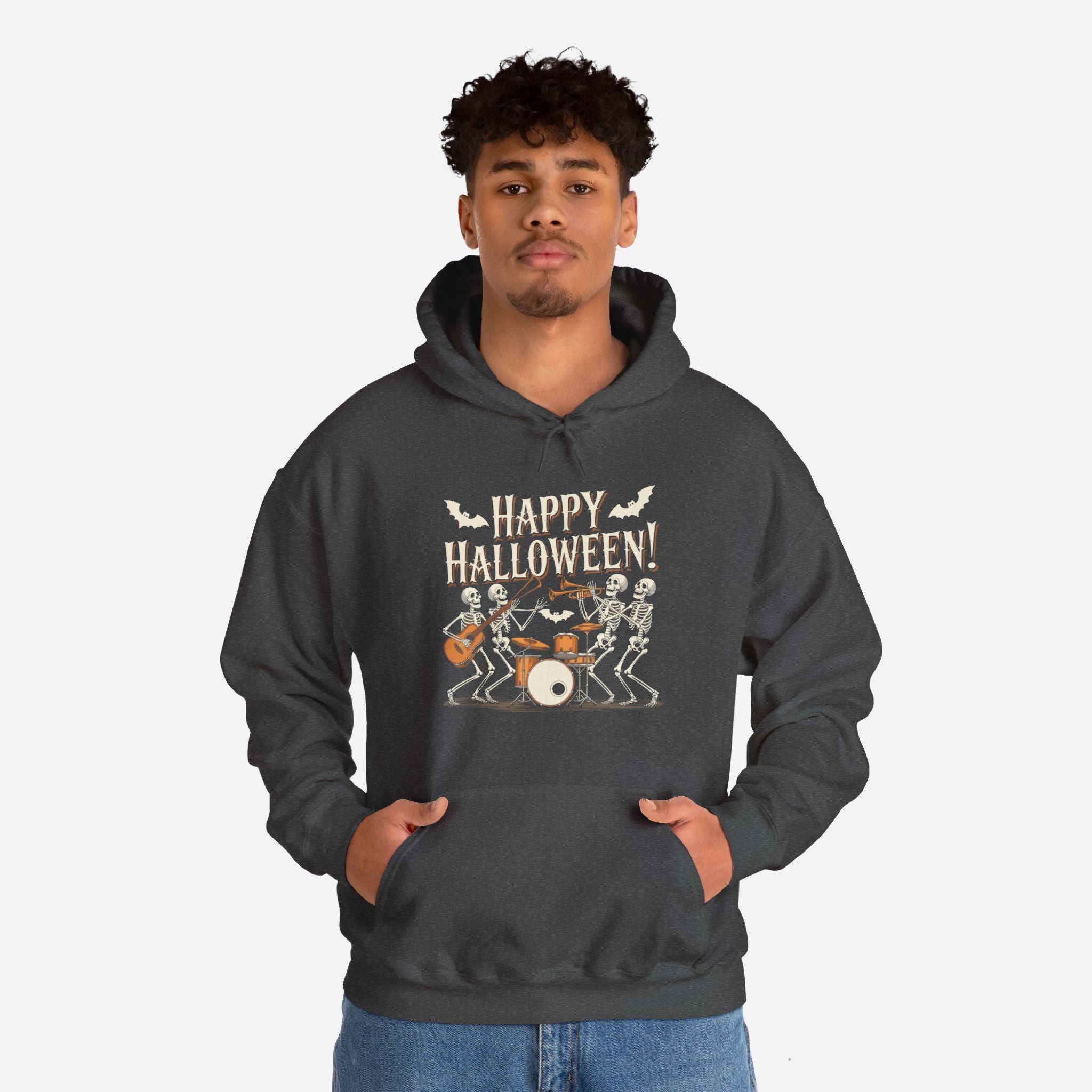 Unisex Skeleton Dance Hoodie – Move to the Spooky Beat