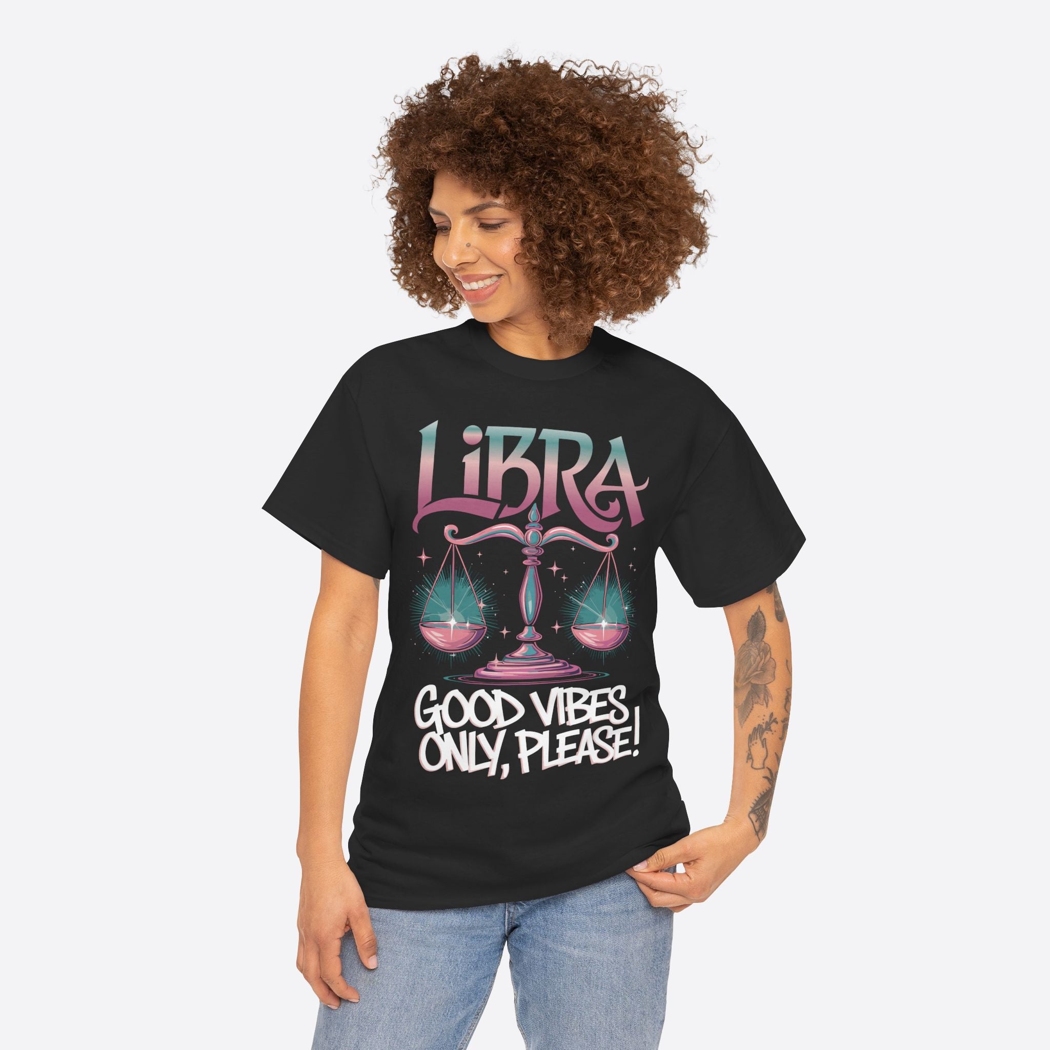 Libra Zodiac - Good Vibes Only, Please! - Unisex T-Shirt