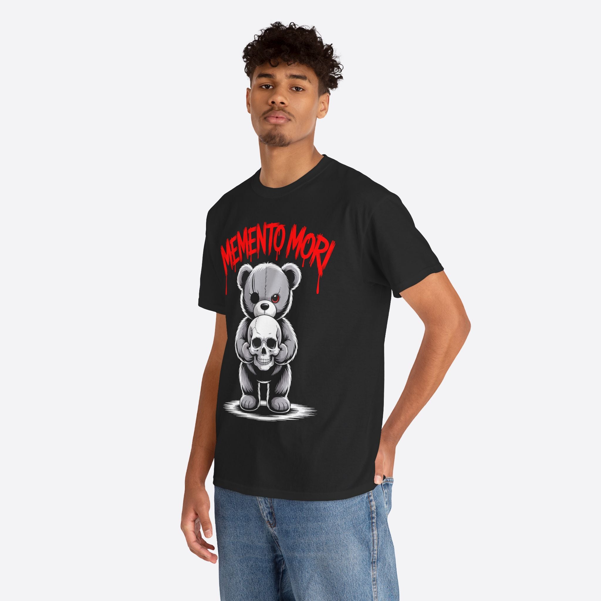 Memento Mori Teddy Unisex Graphics Tee