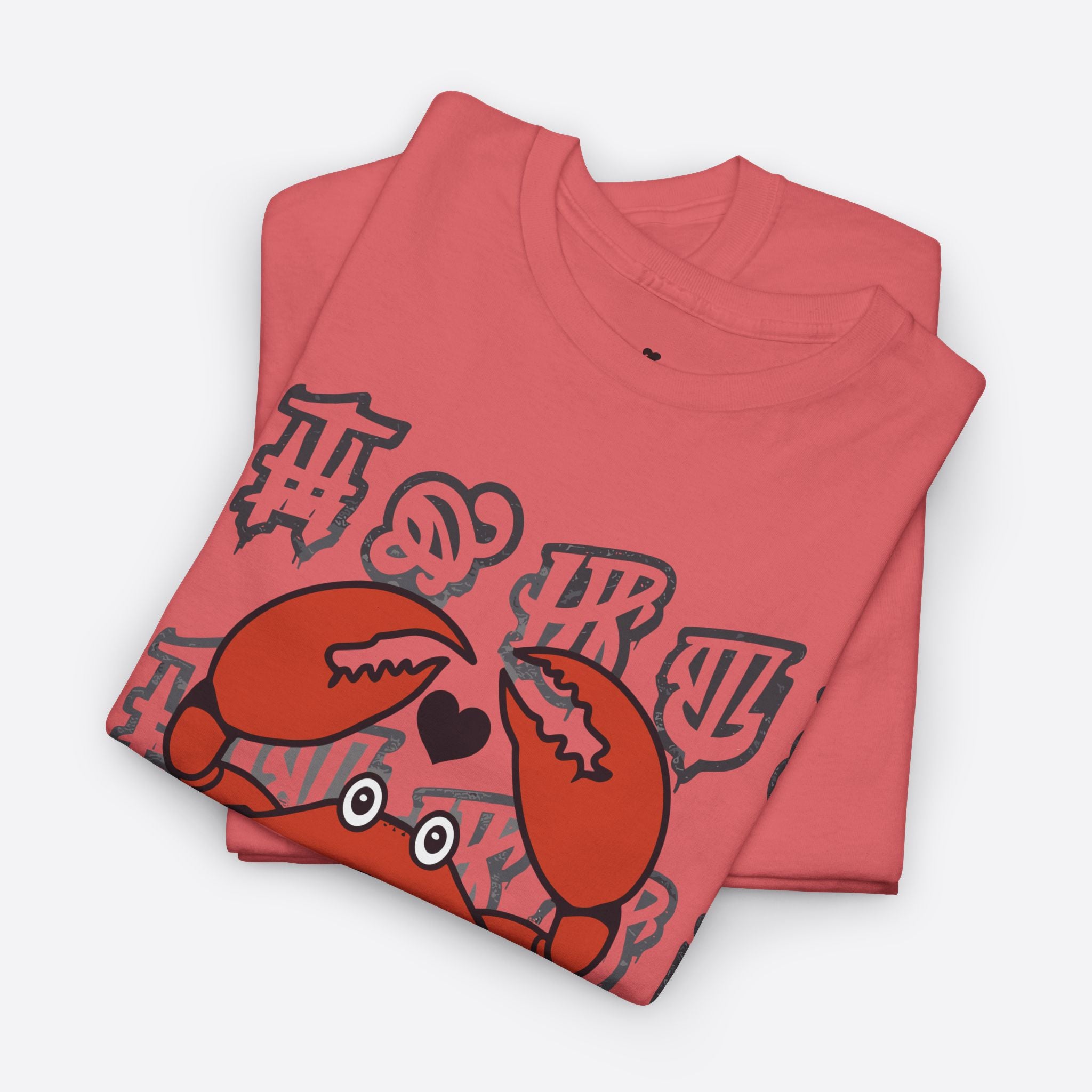 Cancer Zodiac - Cute Crab Heart Graphic Tee - Unisex T-Shirt