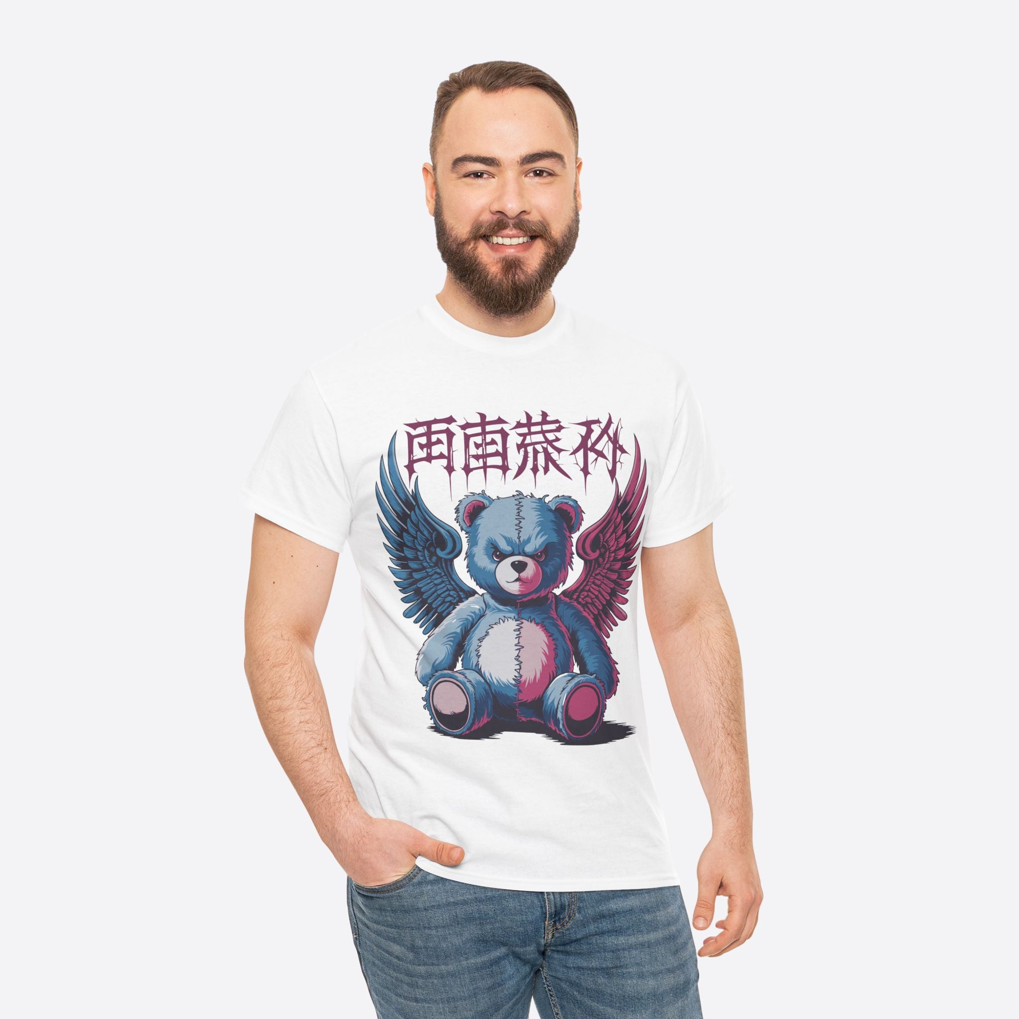 Wings of Freedom Devil Teddy Unisex Graphics Tee