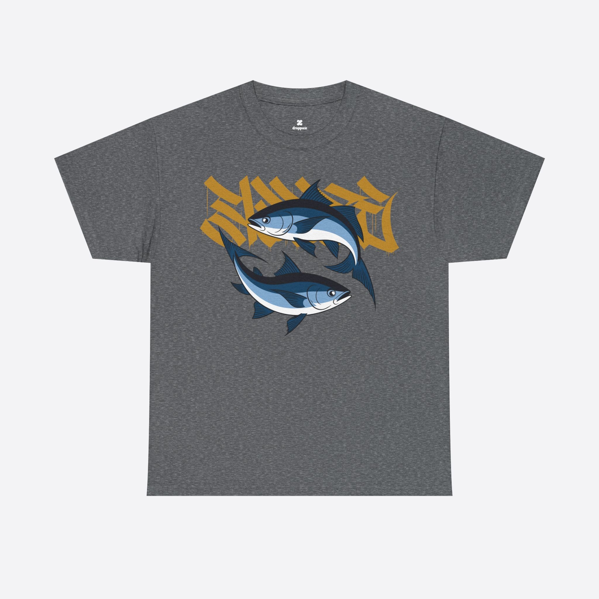 Pisces Zodiac - Twin Fins Tee - Unisex T-Shirt