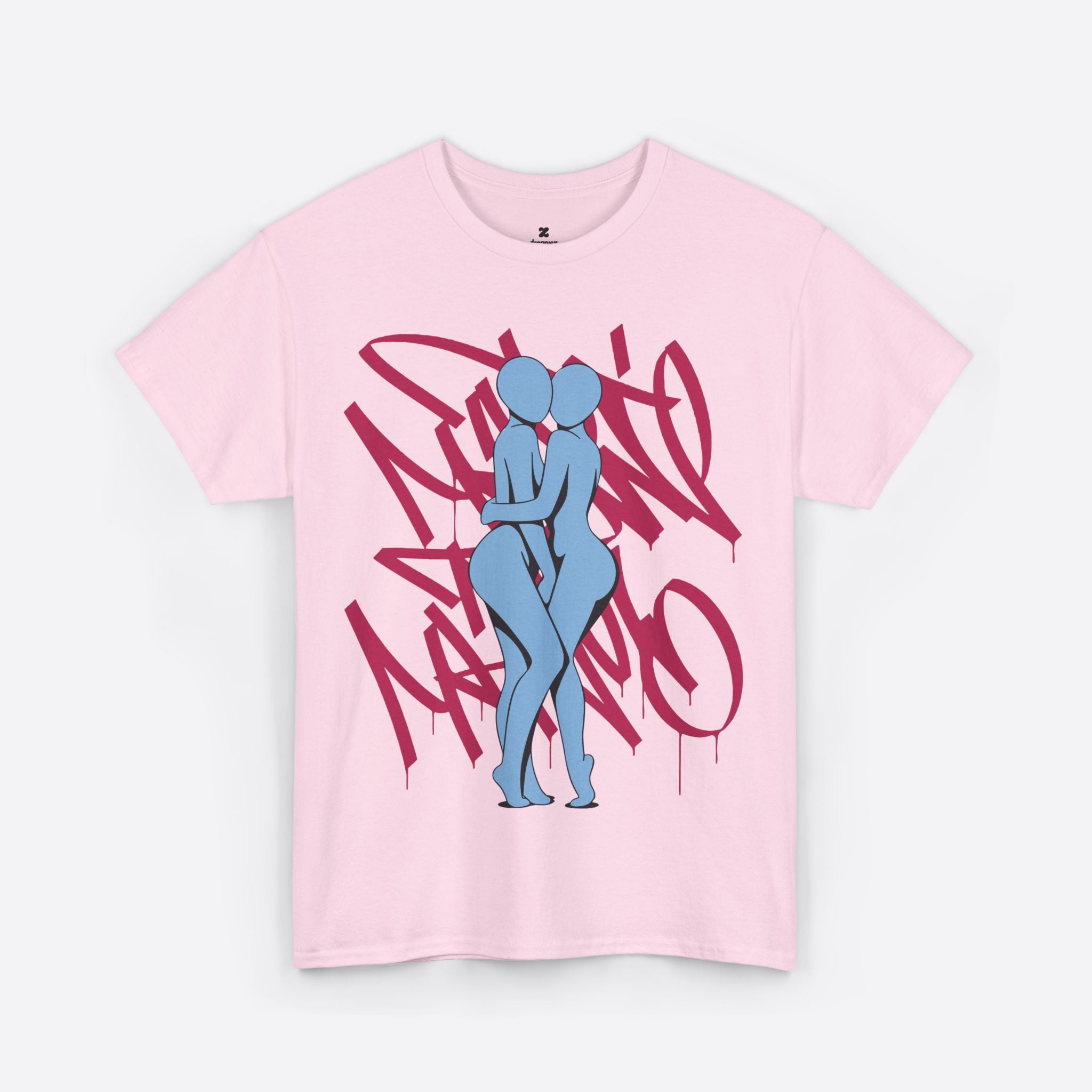 Gemini Zodiac – Twin Embrace Graffiti Tee – Unisex T-Shirt
