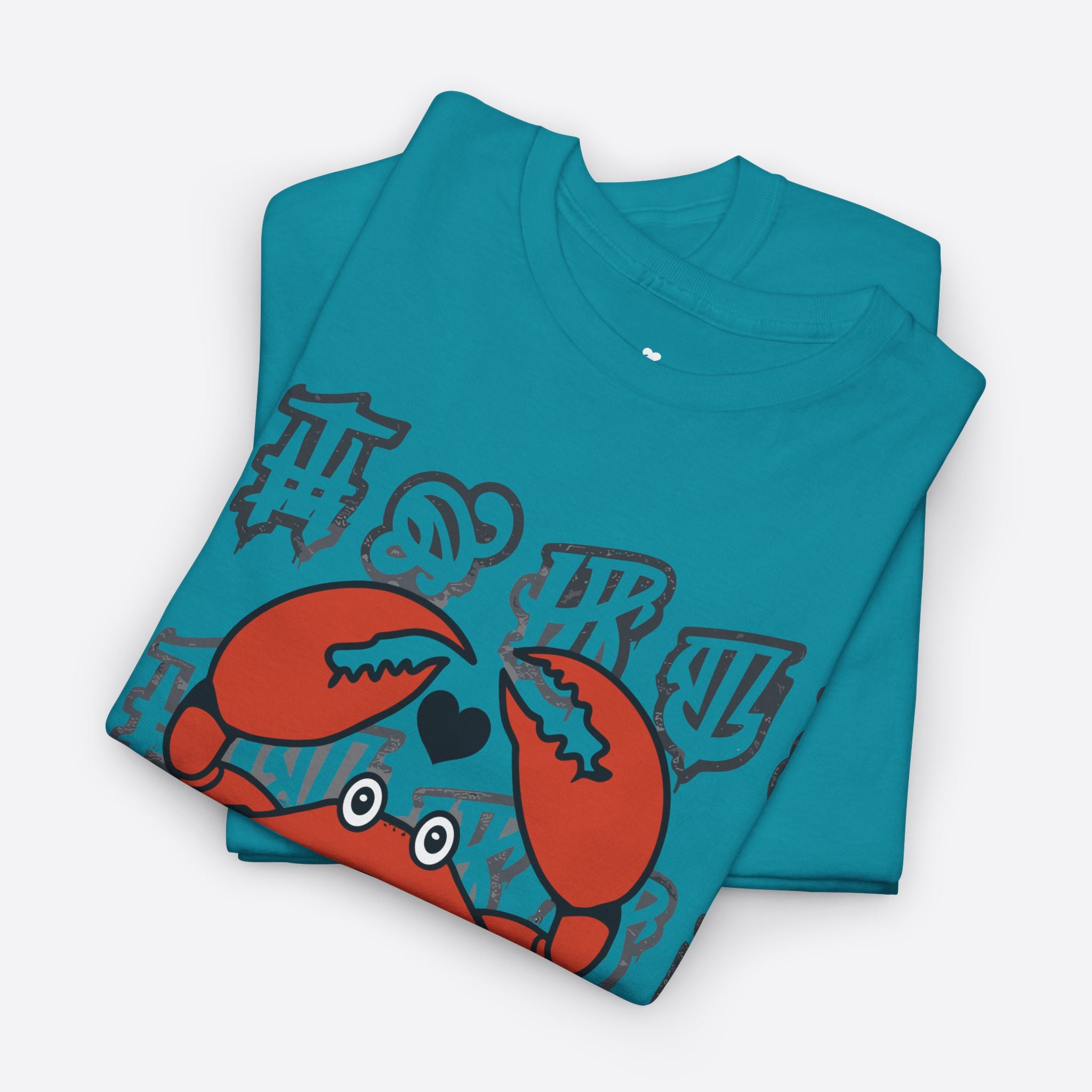 Cancer Zodiac - Cute Crab Heart Graphic Tee - Unisex T-Shirt