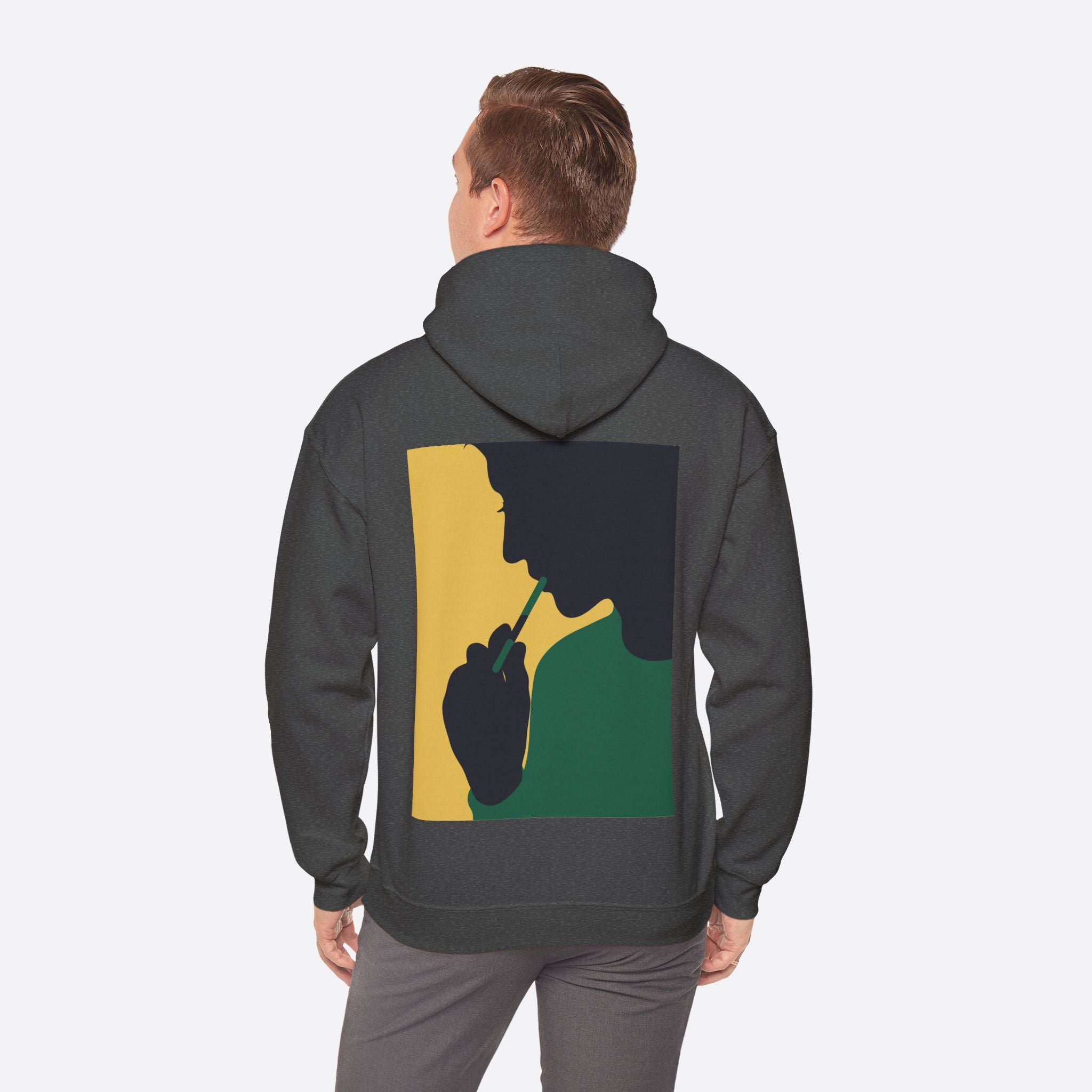 Men's Green Kush Hoodie – Relaxed Streetwear