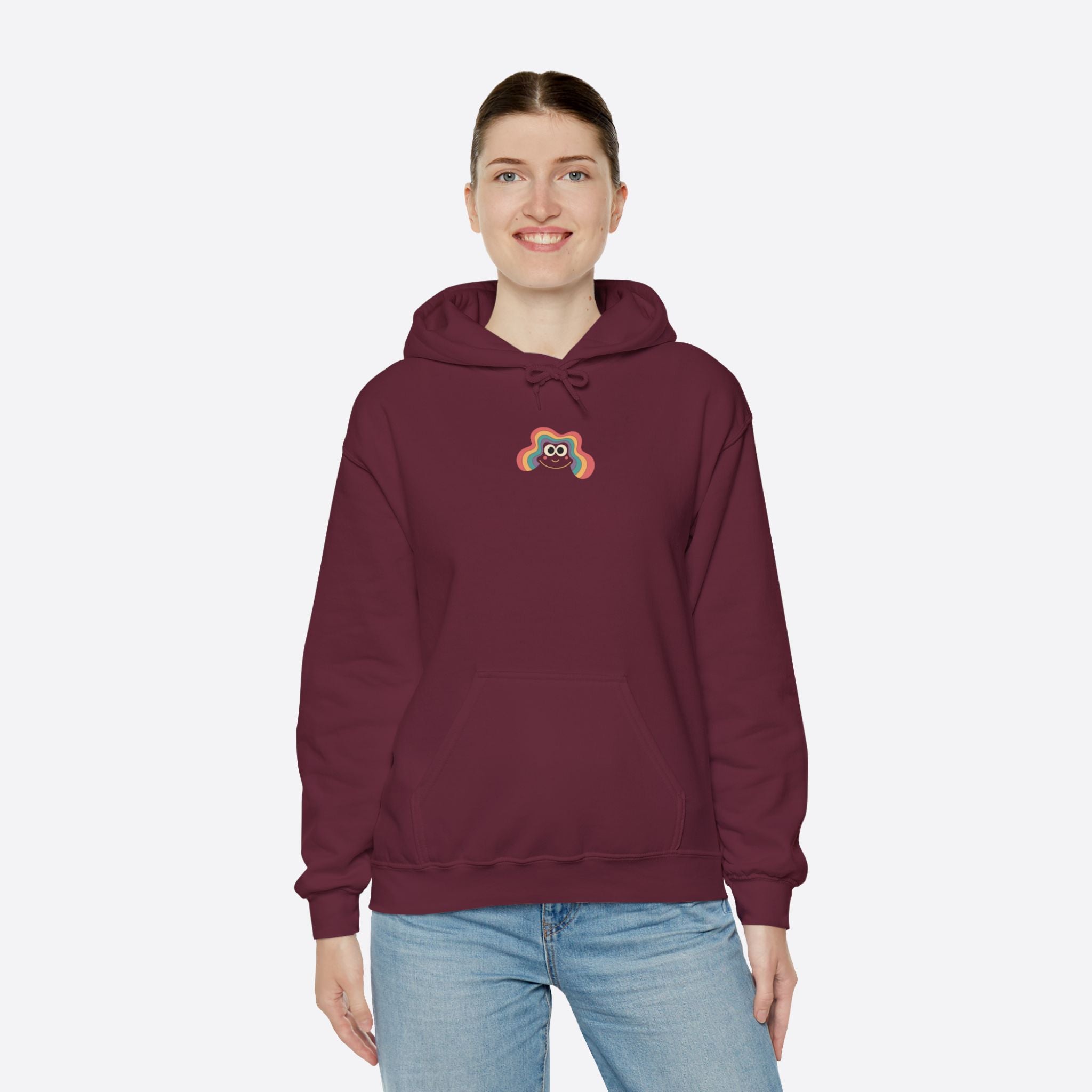 Women's Life Rainbow Hoodie – Soft and Stylish