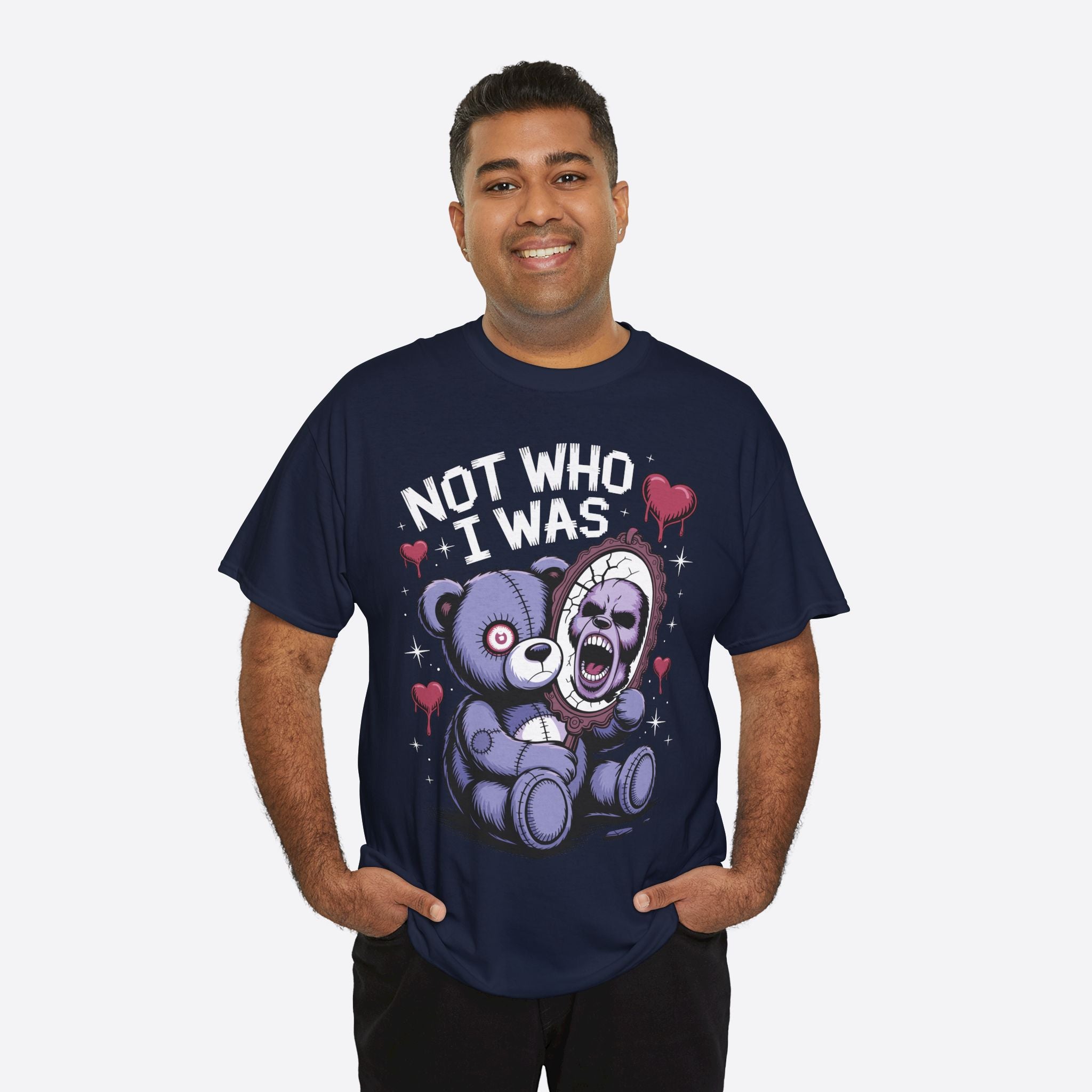 Not Who I Was Teddy Unisex Graphic Tee