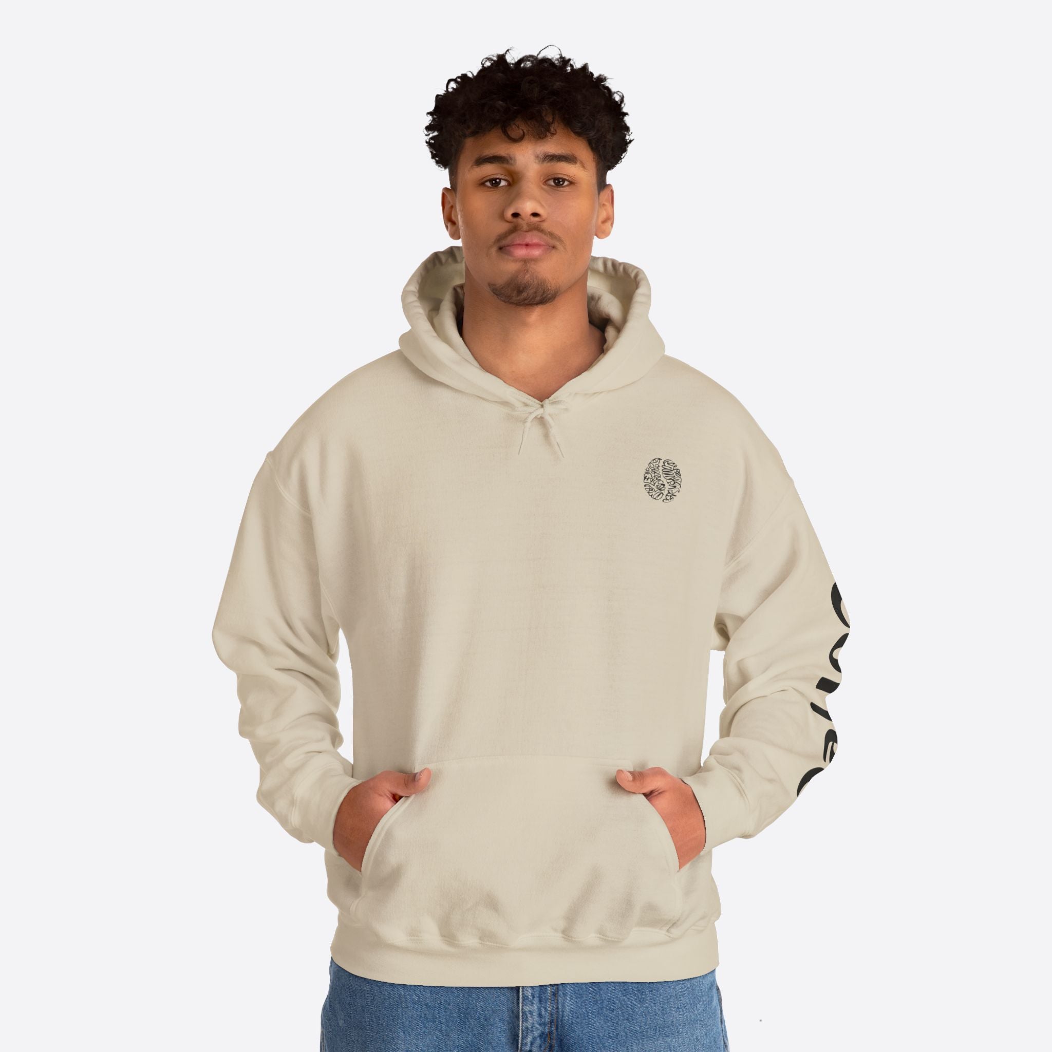 Men's Coffee Purity Hoodie – Classic Design