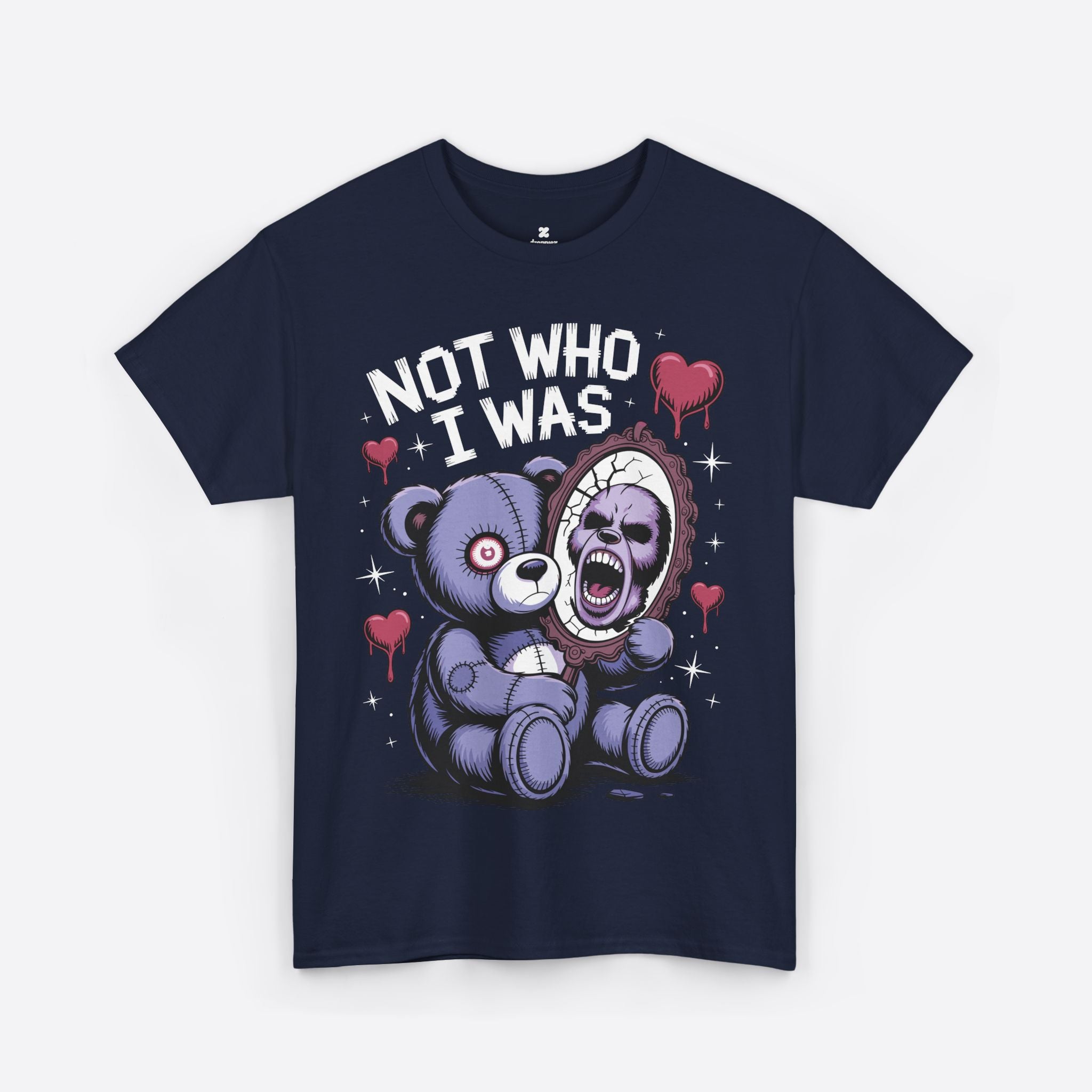 Not Who I Was Teddy Graphic Tee