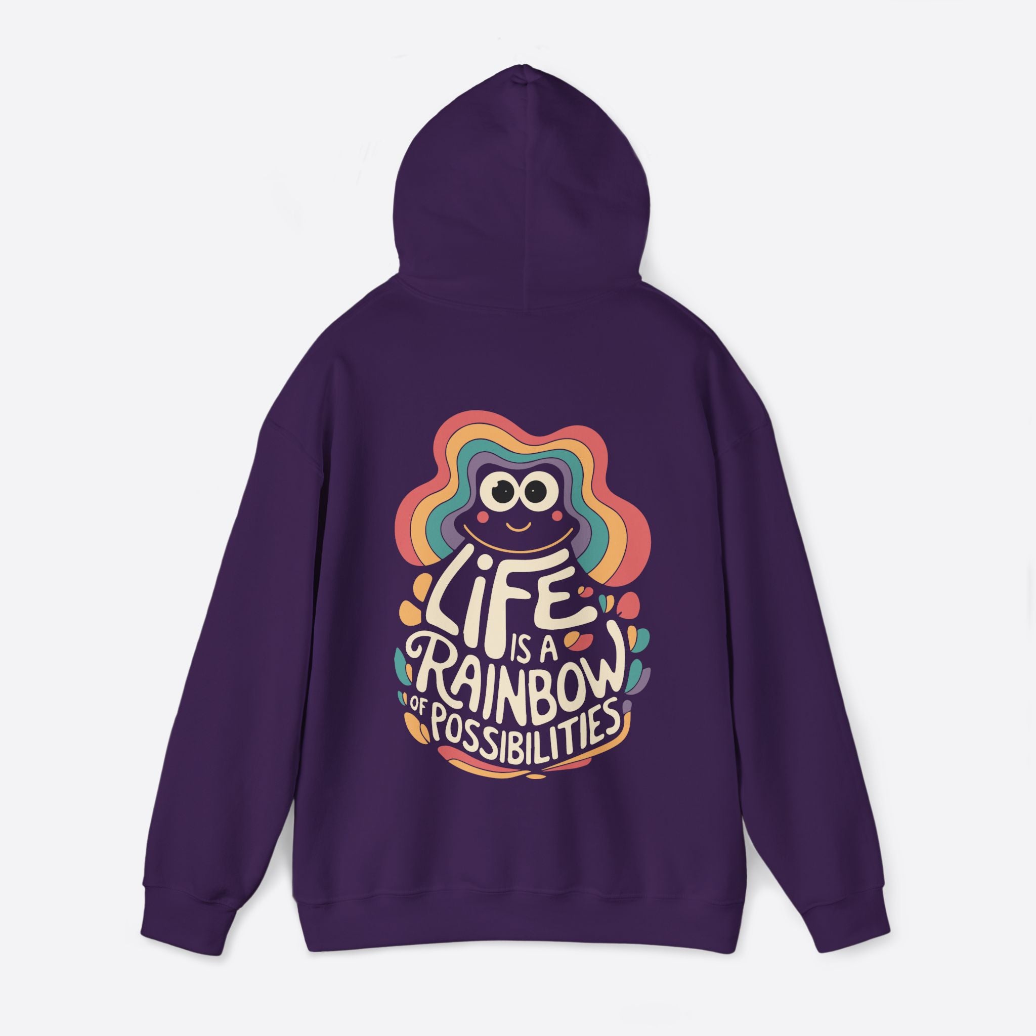 Women's Life Rainbow Hoodie – Soft and Stylish