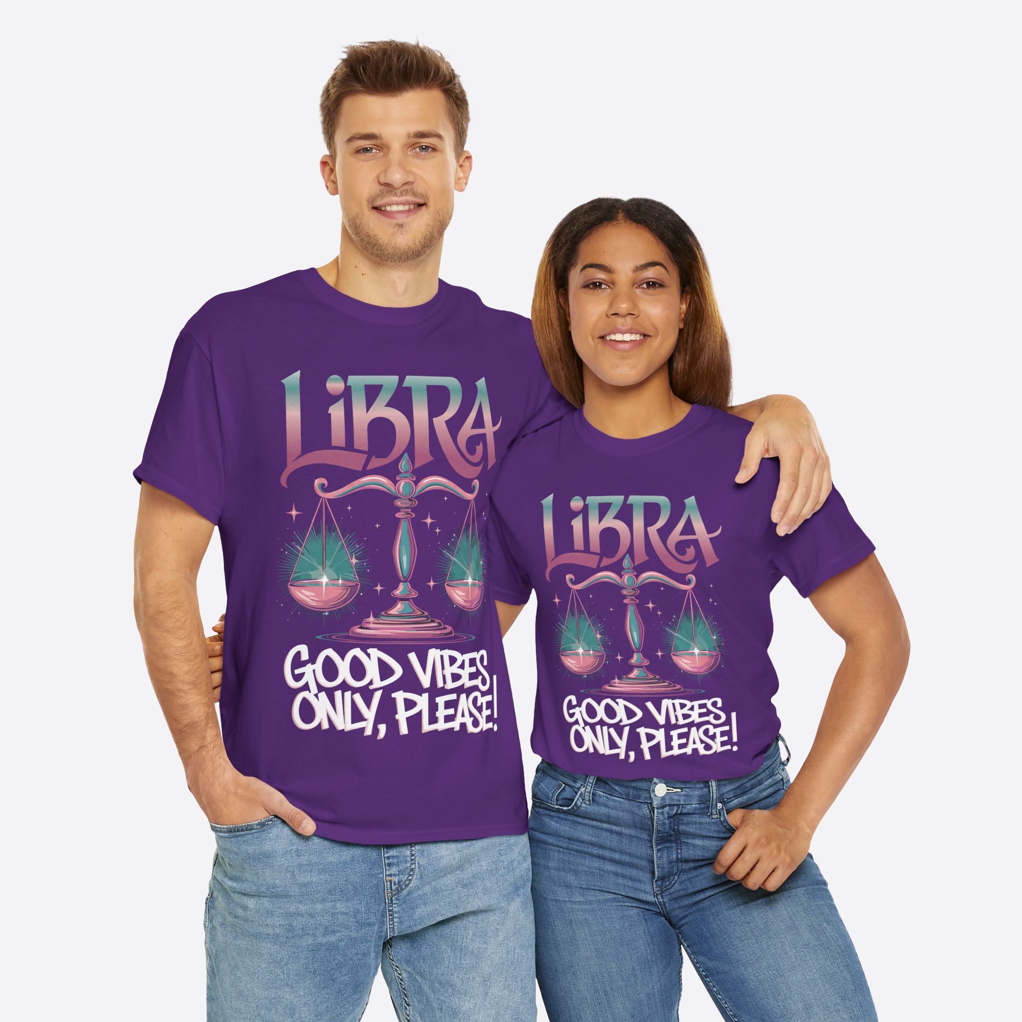 Libra Zodiac - Good Vibes Only, Please! - Unisex T-Shirt