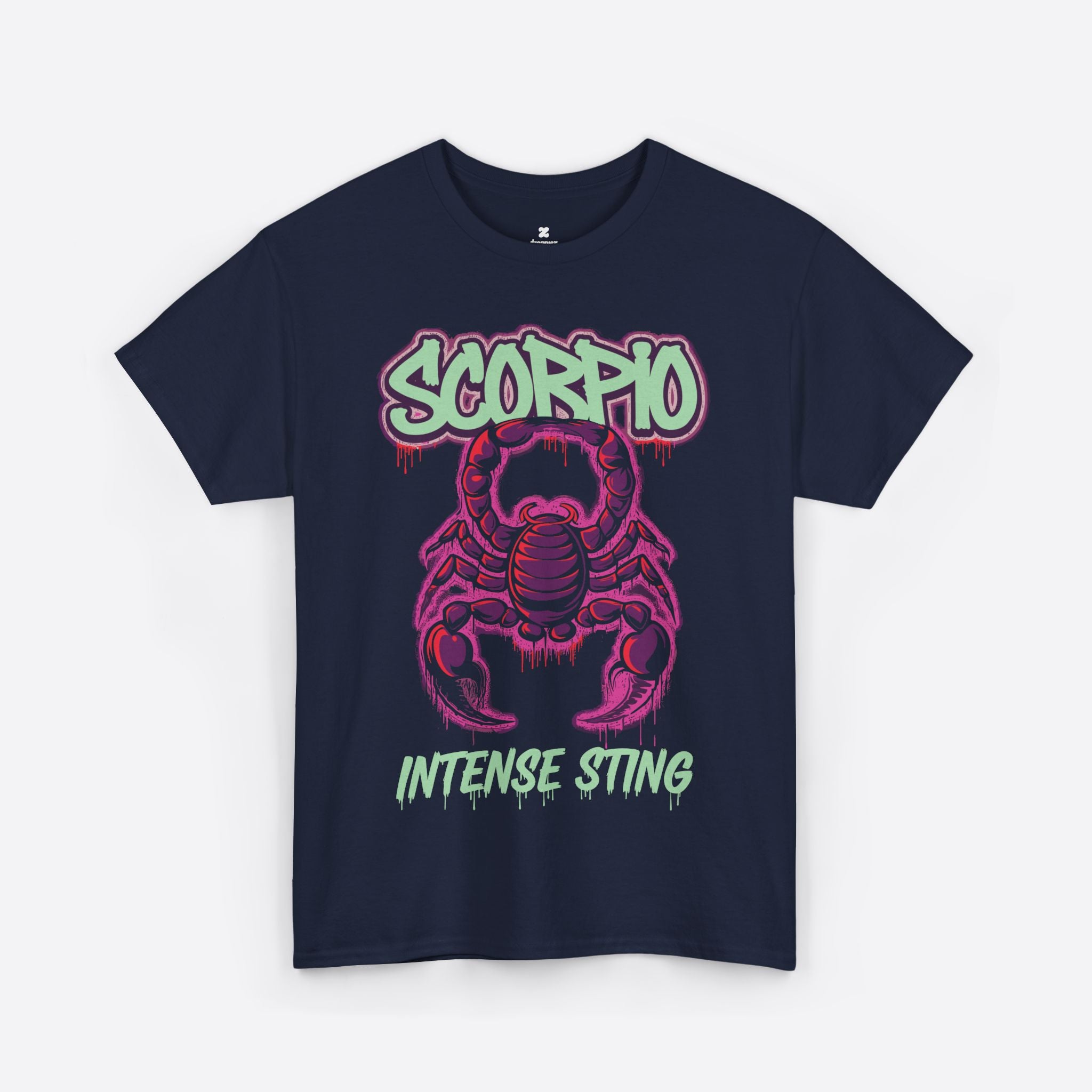 Scorpio Zodiac - Intense Sting Neon Tee- Unisex T-Shirt