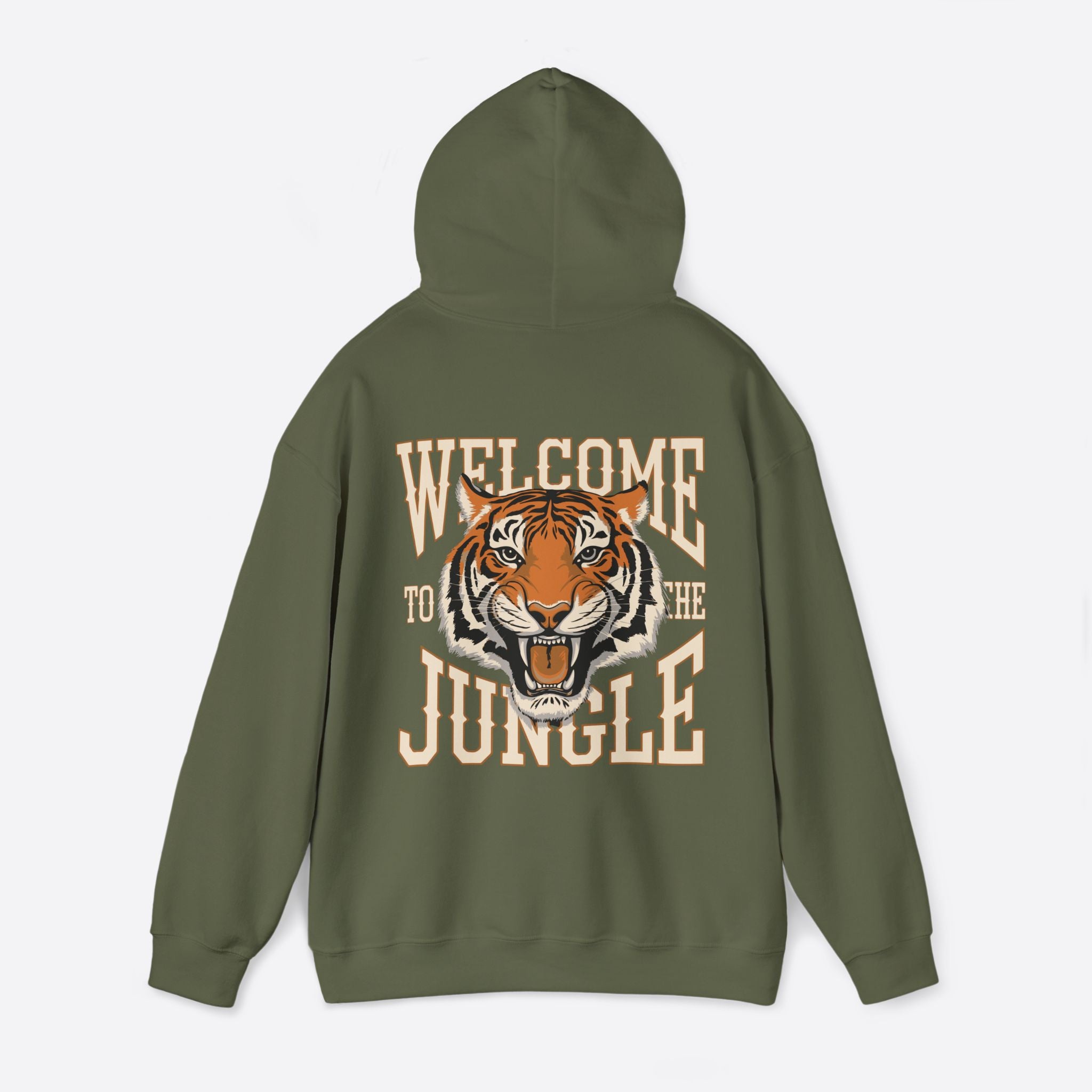 Classic Men's Tiger Heritage Hoodie – Soft but Fierce