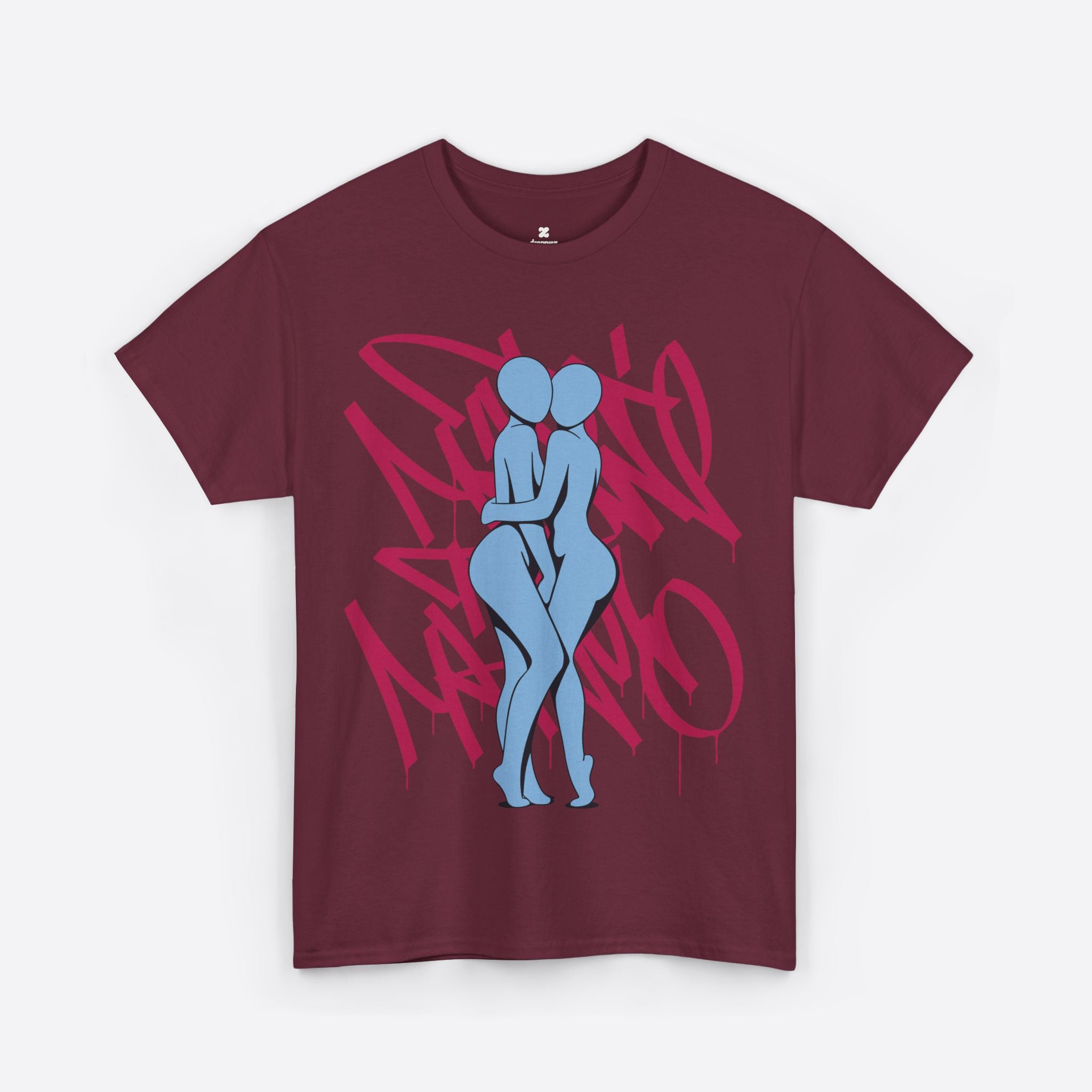 Gemini Zodiac – Twin Embrace Graffiti Tee – Unisex T-Shirt
