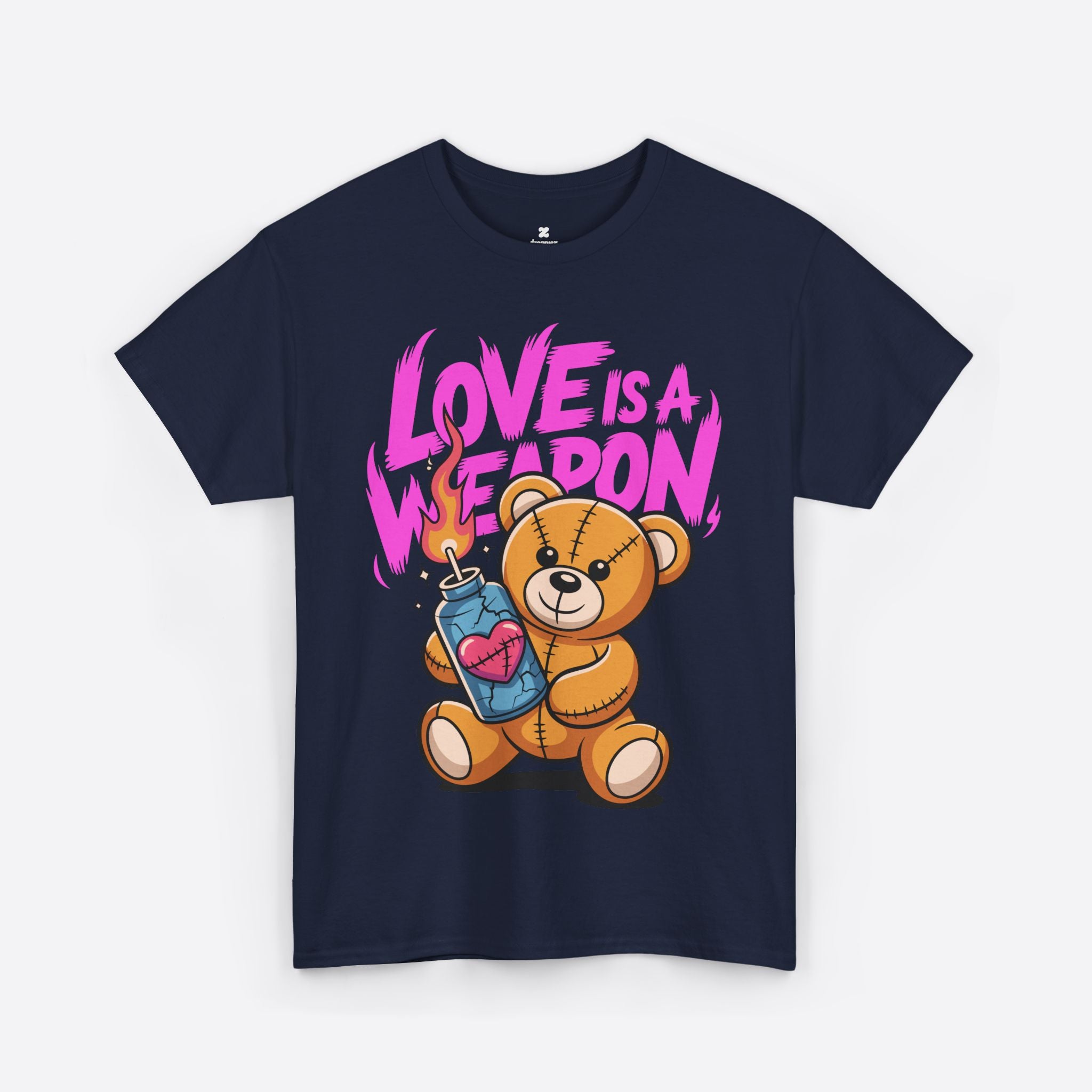 Love is a Weapon Teddy Graphic Tee