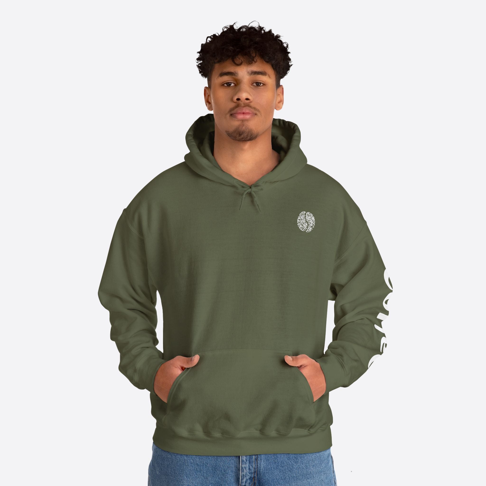 Men's Coffee Purity Hoodie – Classic Design