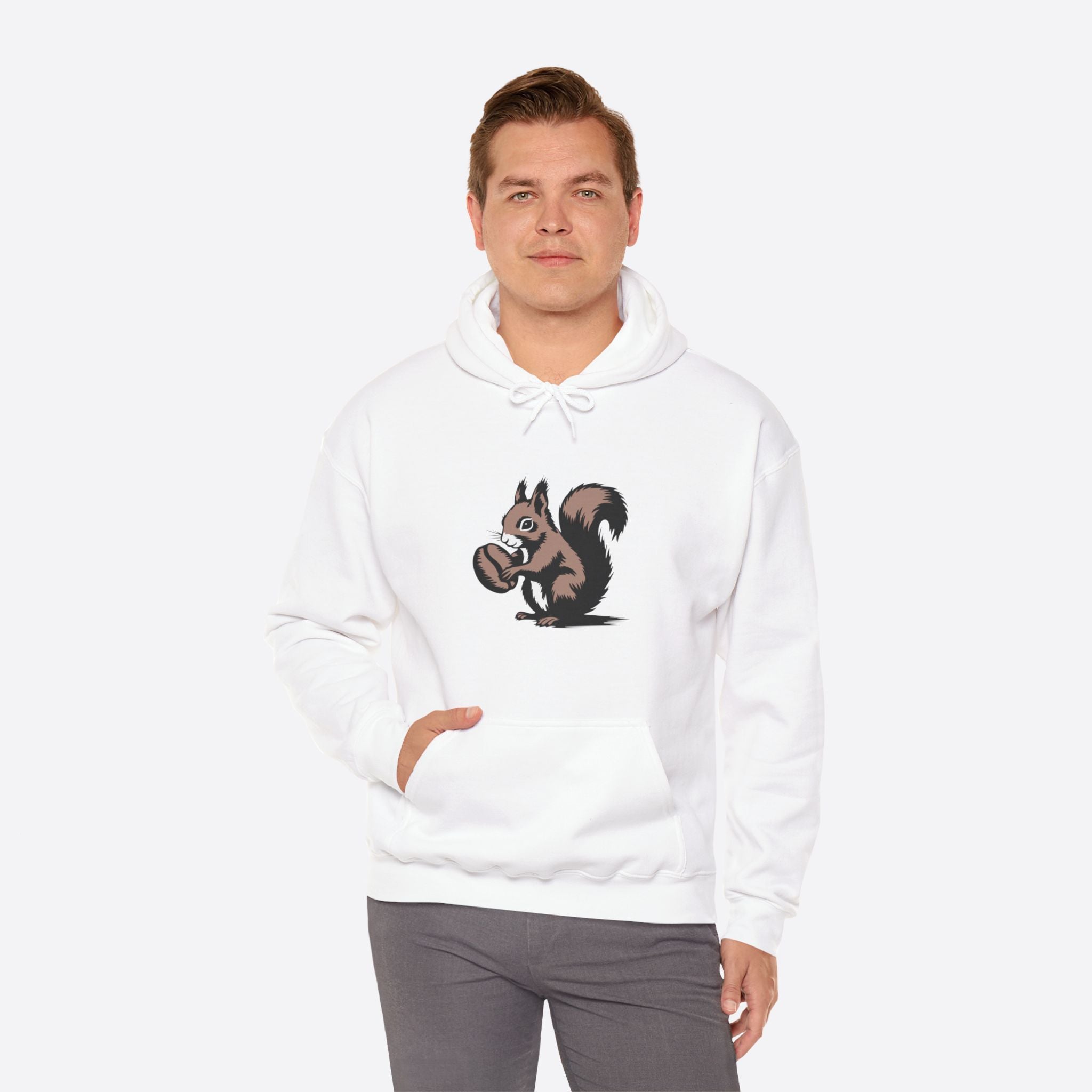 Unisex Squirrel Hoodie – Soft for Everyone