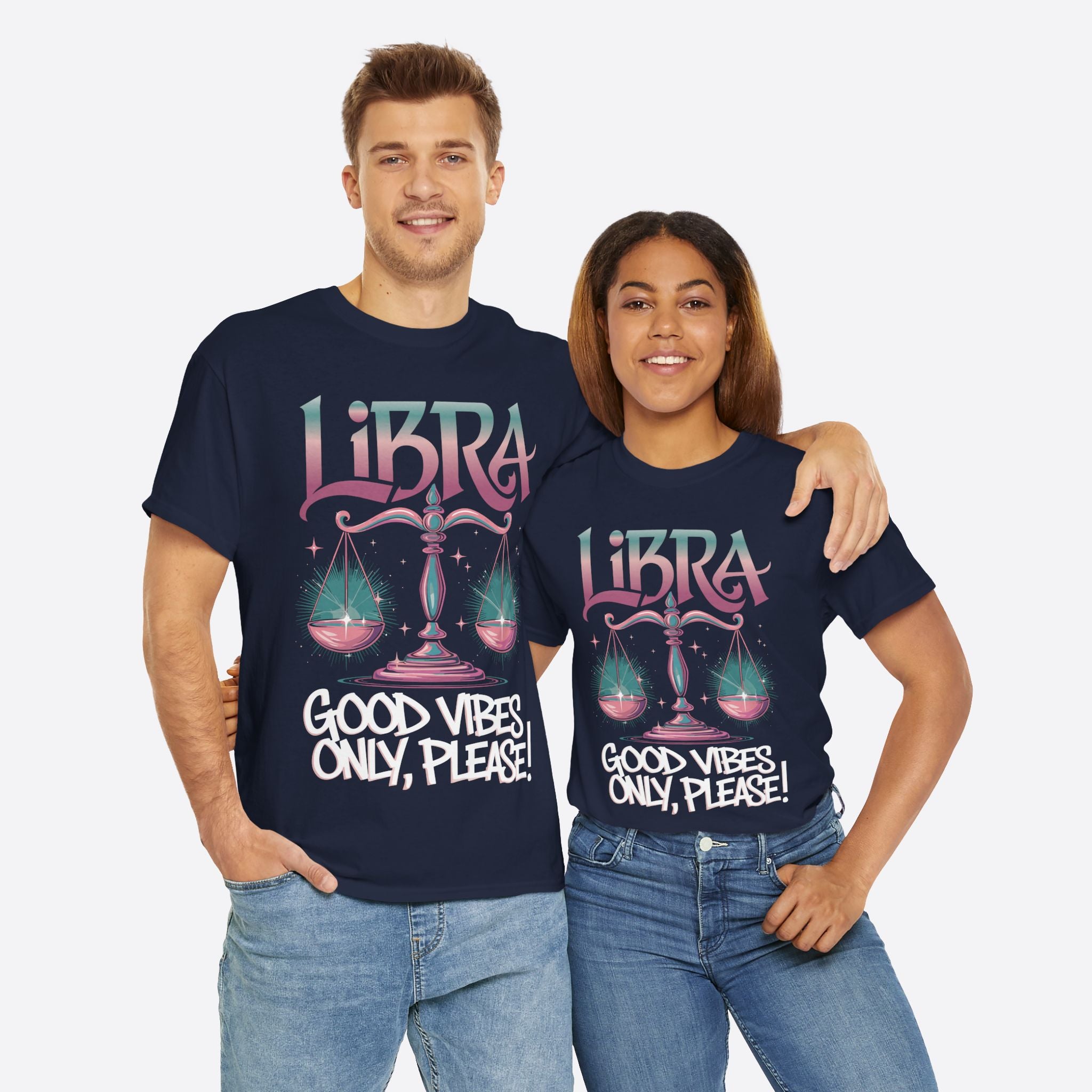 Libra Zodiac - Good Vibes Only, Please! - Unisex T-Shirt