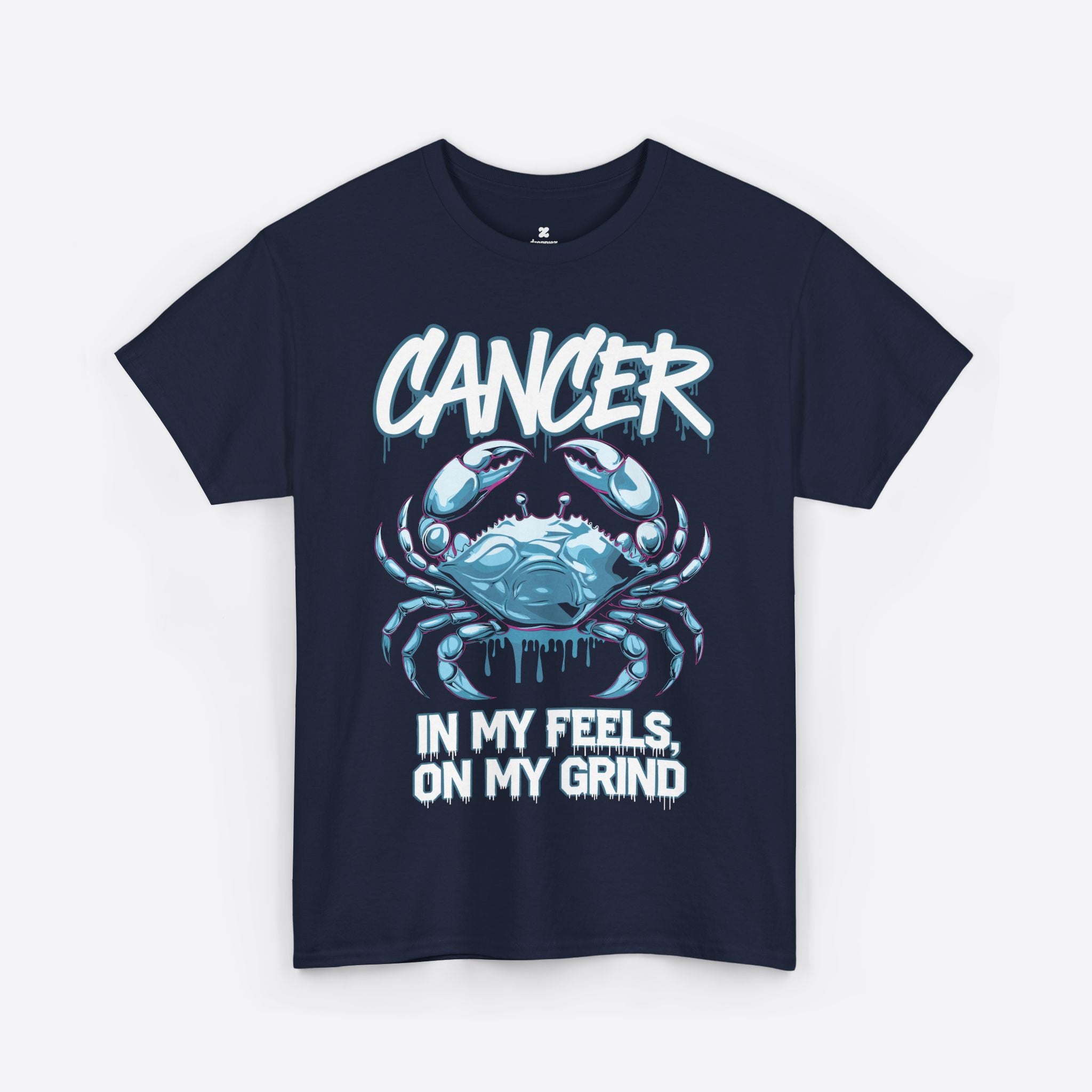 Cancer Zodiac - Grind Mode, Soft Core - Unisex T-Shirt