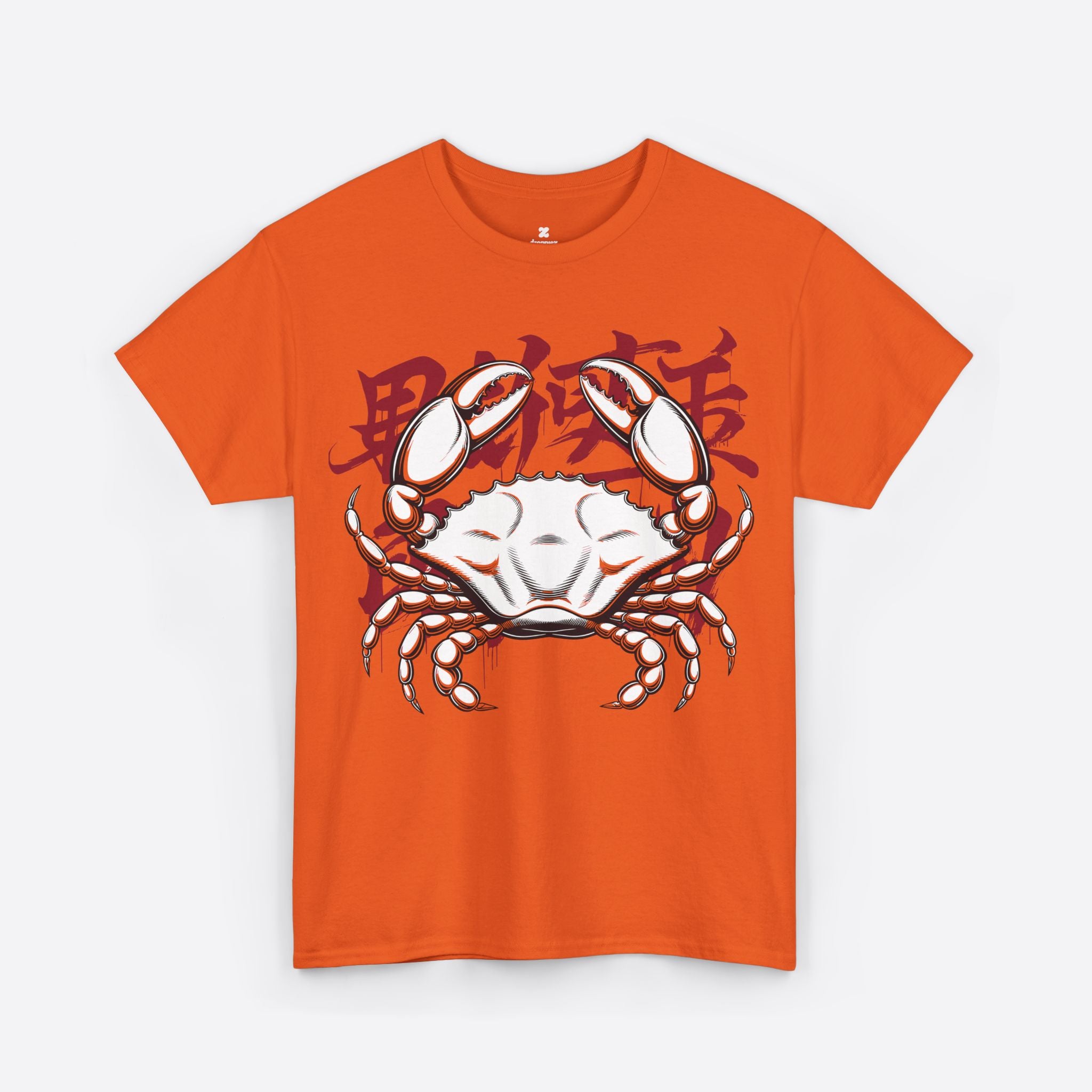 Cancer Zodiac – Dark Urban Shell Tee with Kanji – Unisex T-Shirt
