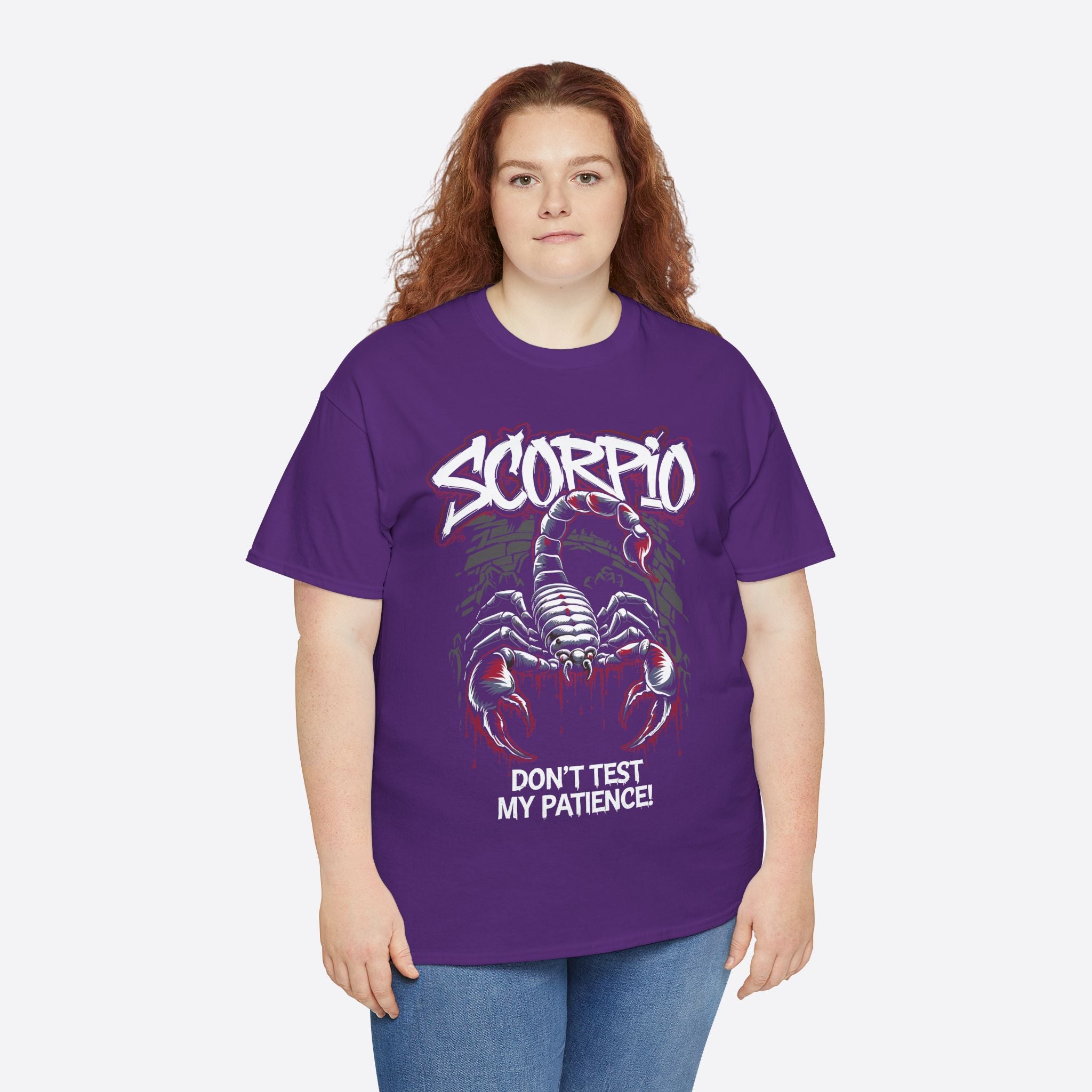 Scorpio Zodiac - Don’t Test My Patience - Unisex T-Shirt