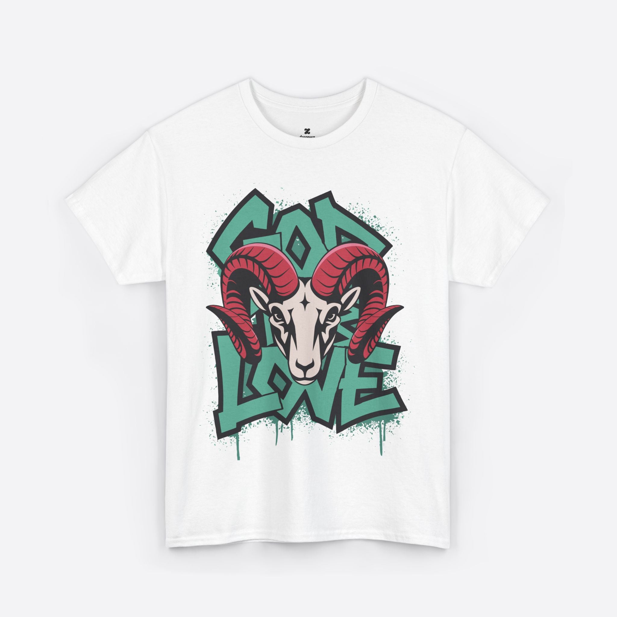 Aries Zodiac – God Love Street Art Tee – Unisex T-Shirt