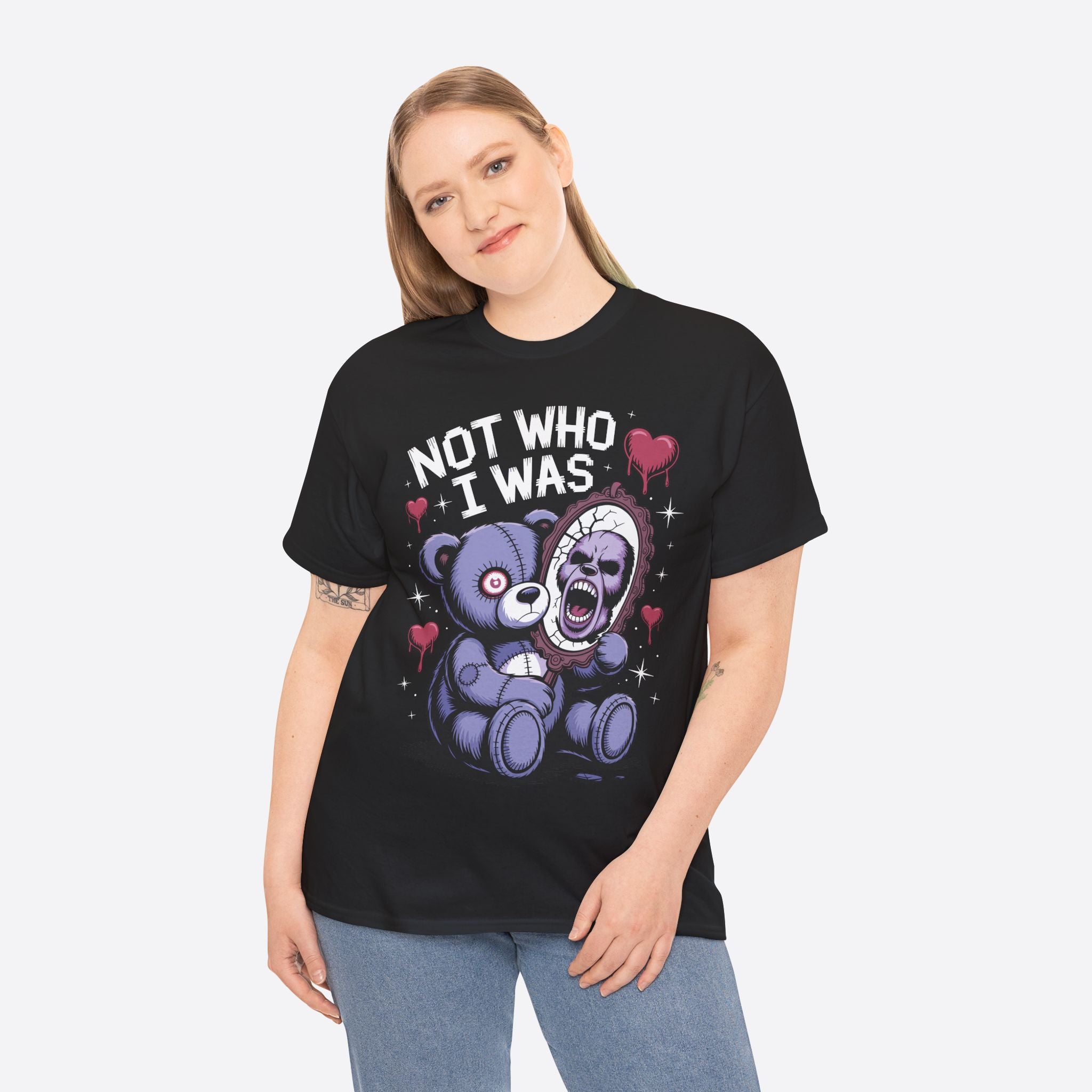 Not Who I Was Teddy Unisex Graphic Tee