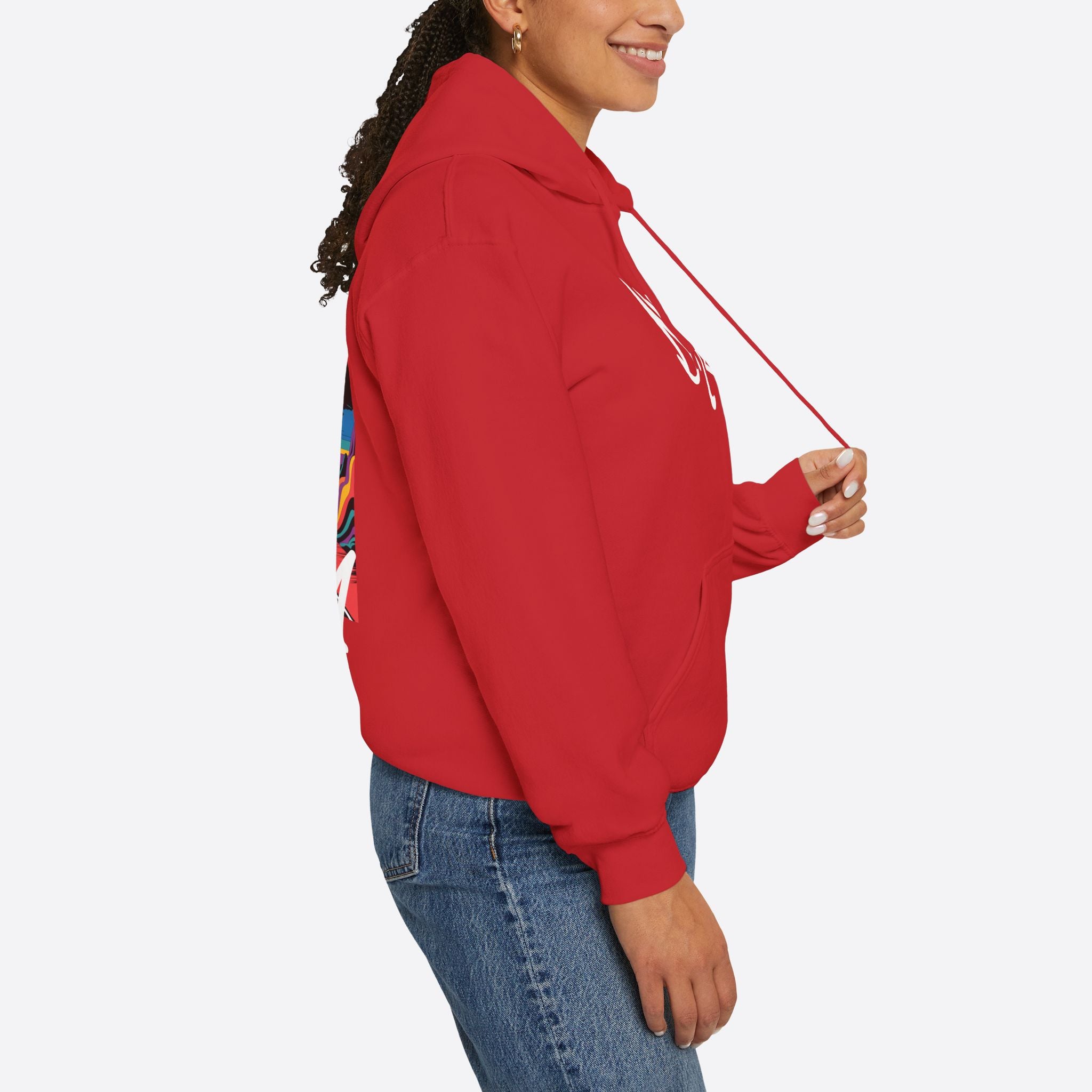 Unisex Colorblock Hoodie – Bold Colors