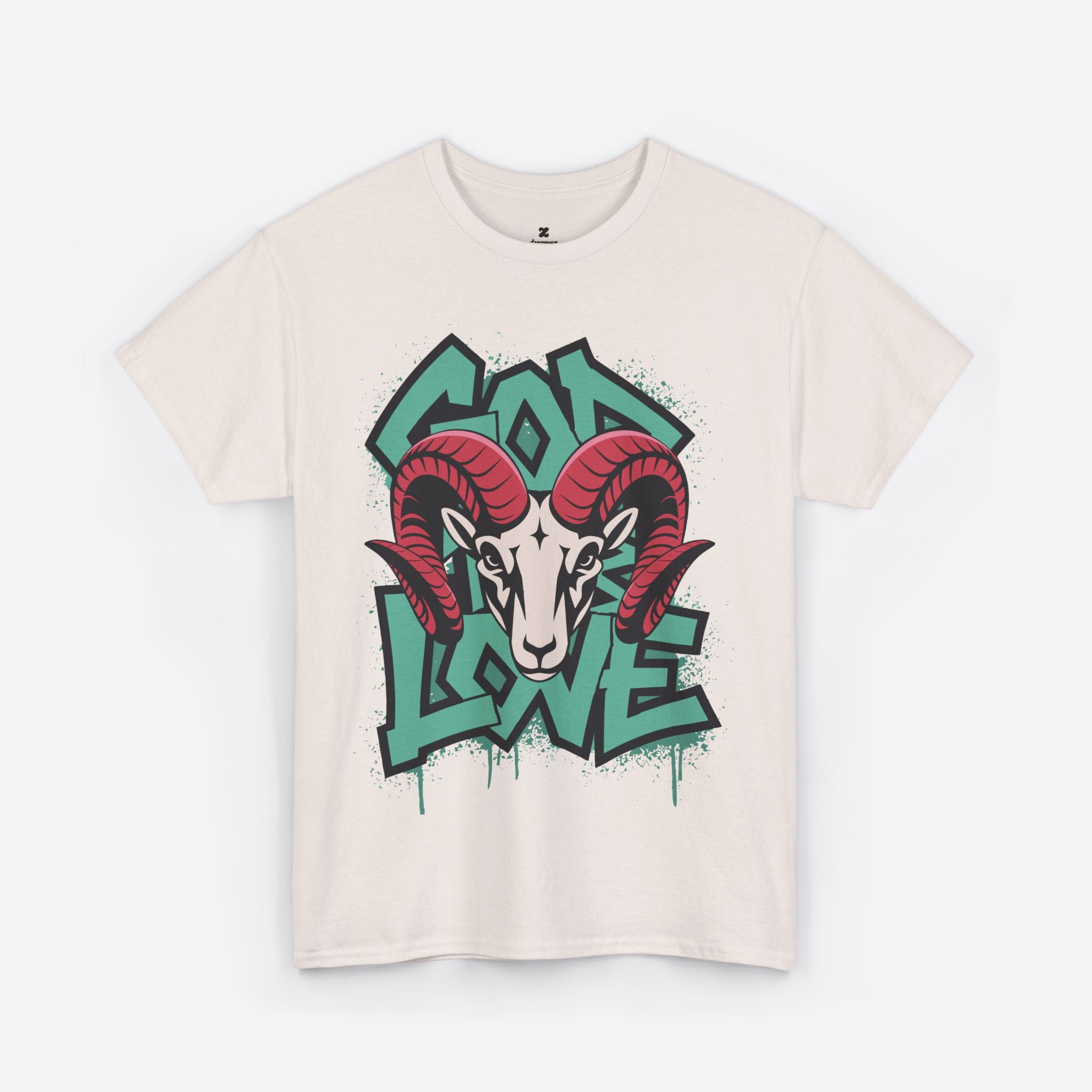 Aries Zodiac – God Love Street Art Tee – Unisex T-Shirt