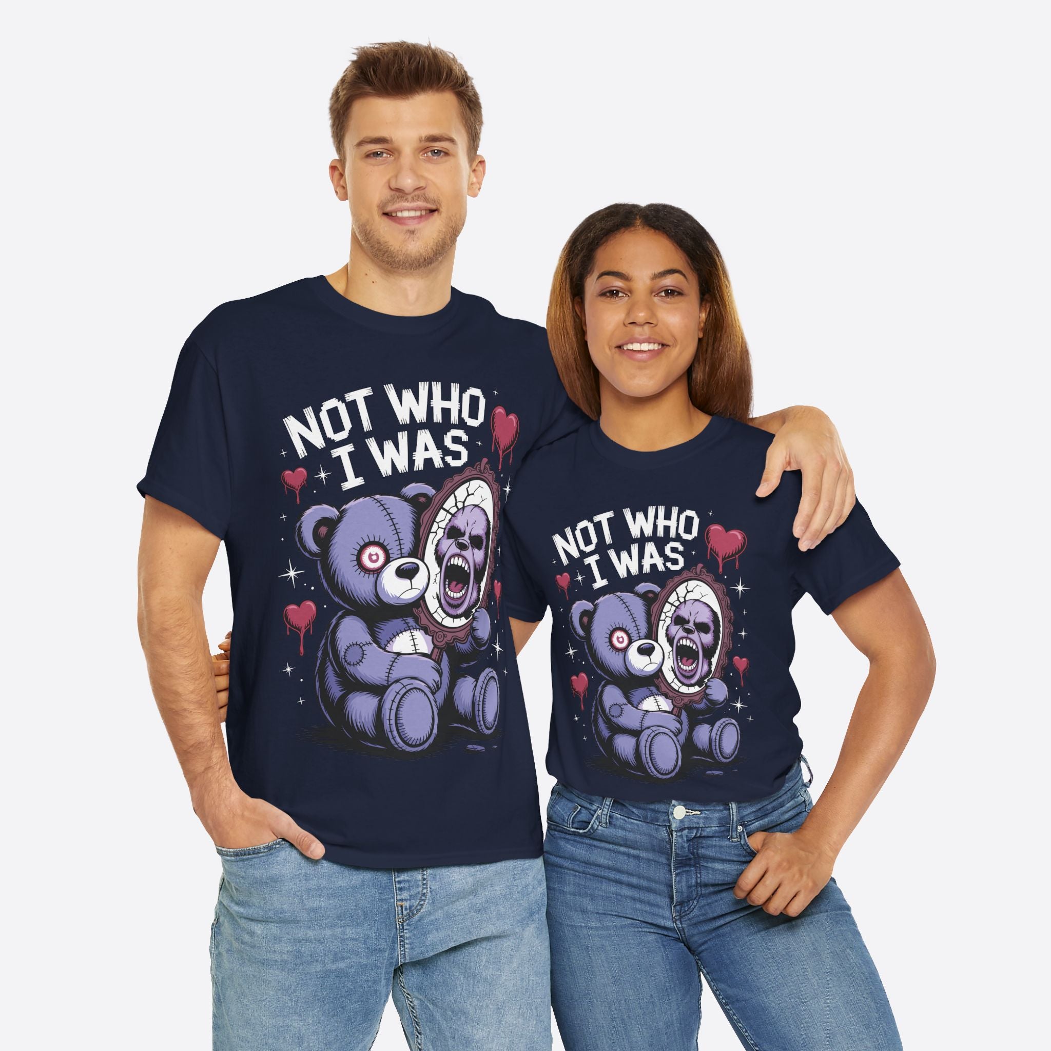 Not Who I Was Teddy Unisex Graphic Tee
