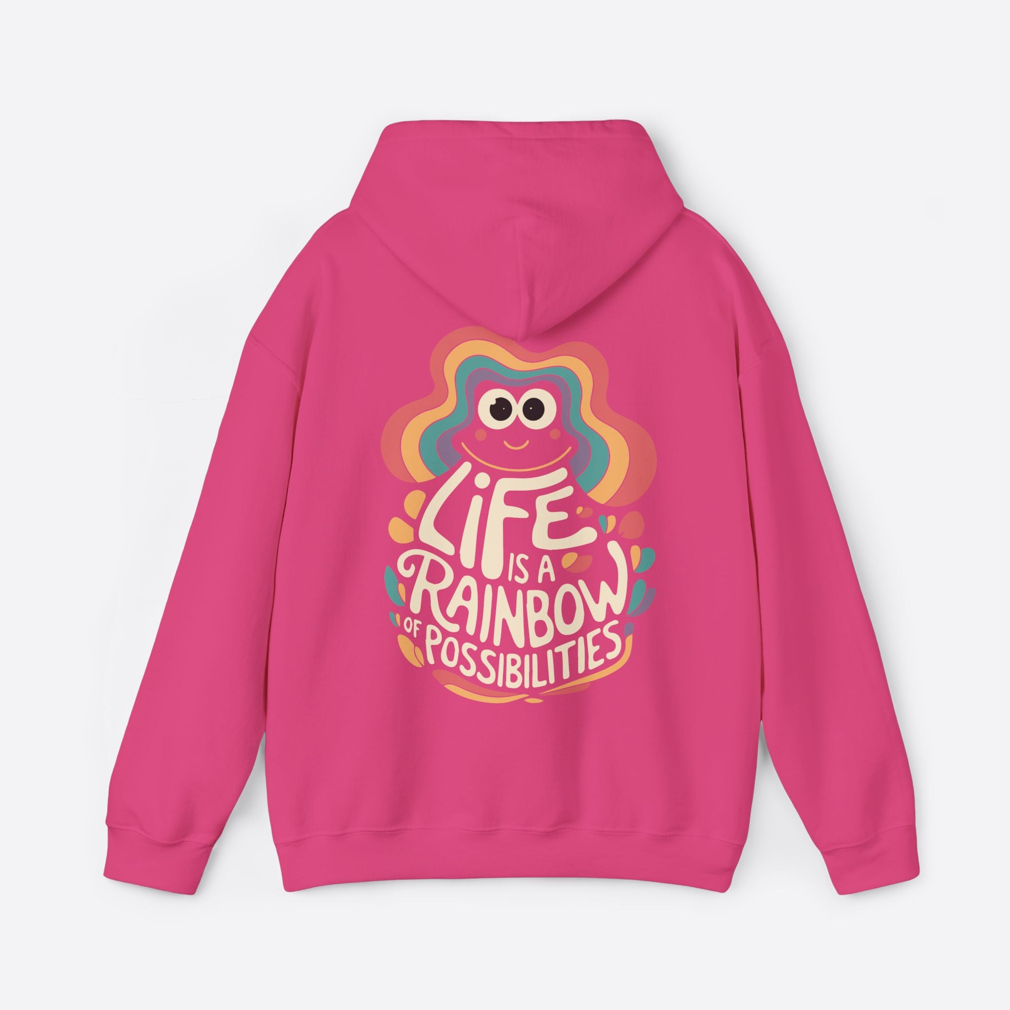 Women's Life Rainbow Hoodie – Soft and Stylish