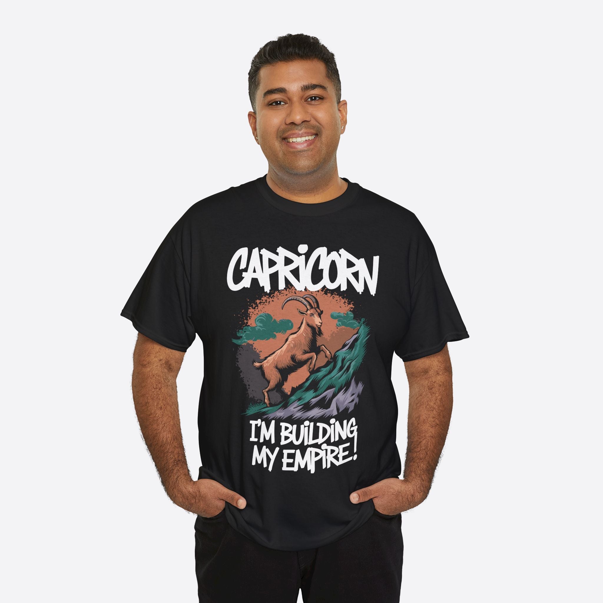 Capricorn Zodiac - I’m Building My Empire, Climb Like a Boss - Unisex T-Shirt