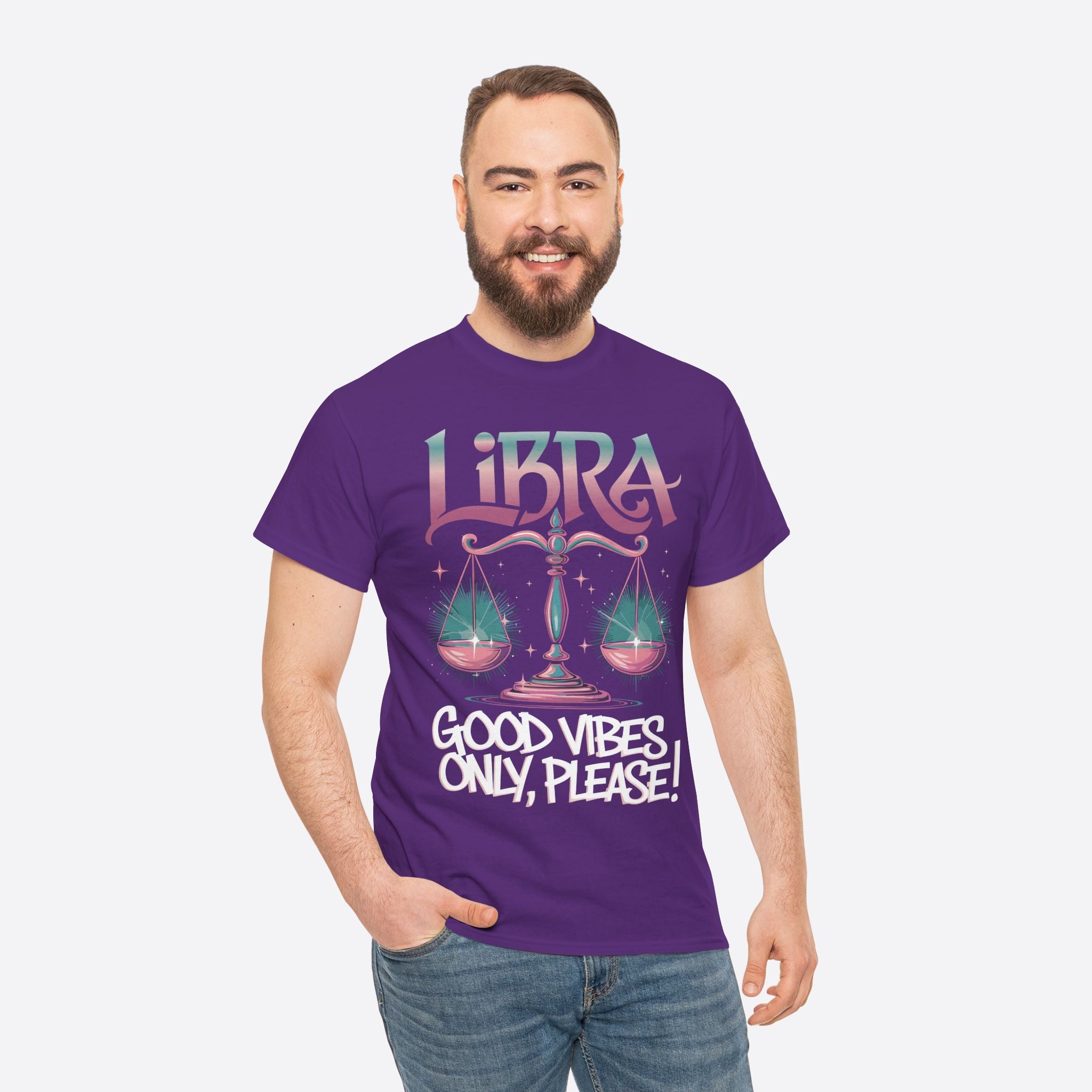 Libra Zodiac - Good Vibes Only, Please! - Unisex T-Shirt