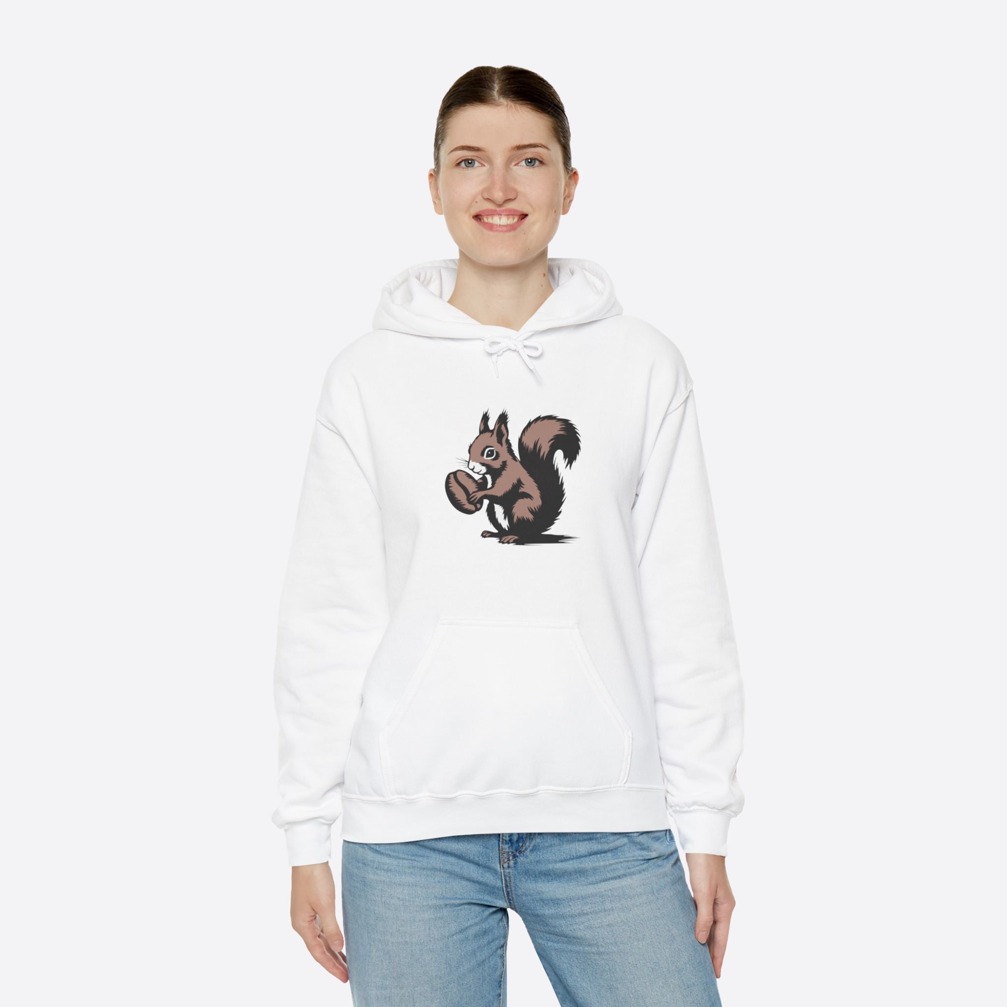 Unisex Squirrel Hoodie – Soft for Everyone