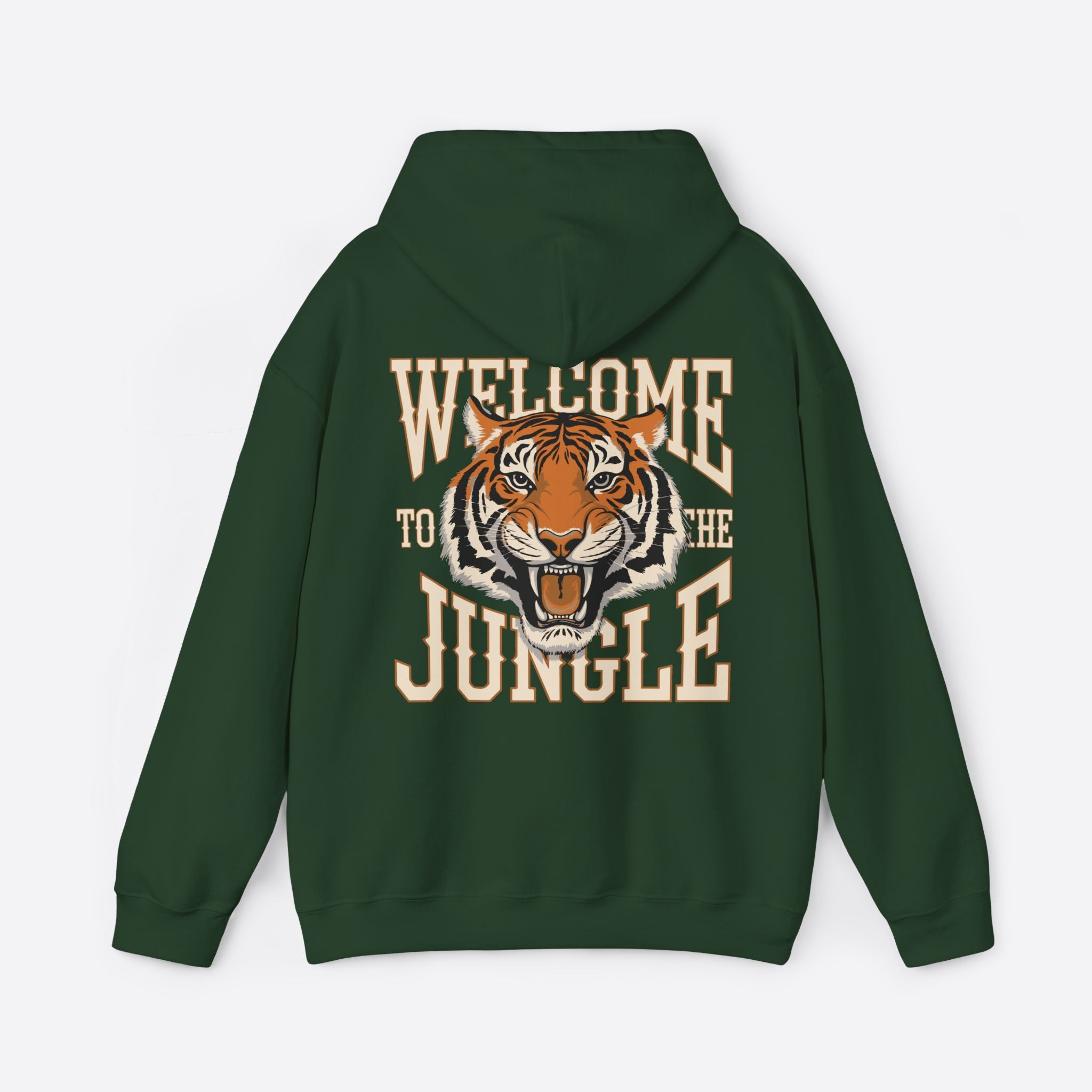 Classic Men's Tiger Heritage Hoodie – Soft but Fierce