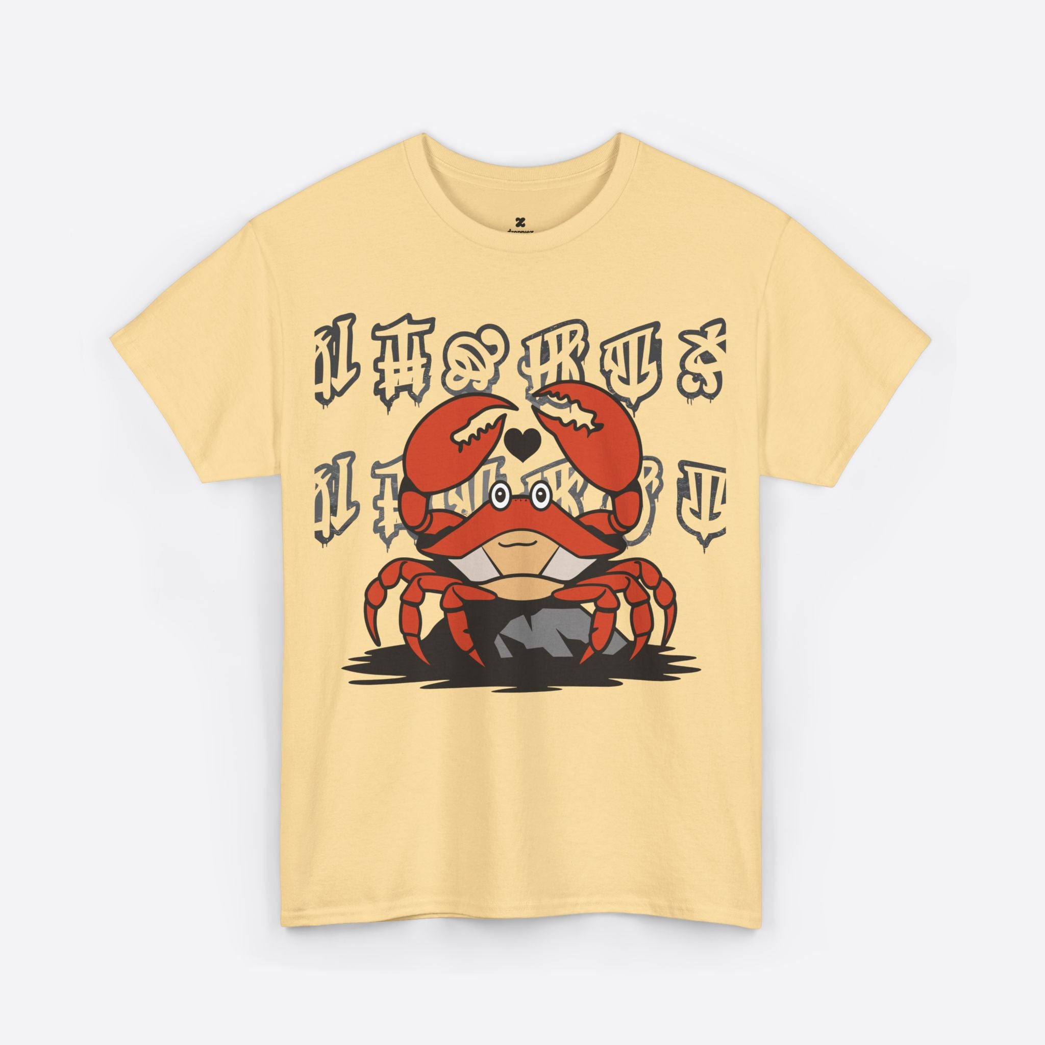 Cancer Zodiac - Cute Crab Heart Graphic Tee - Unisex T-Shirt