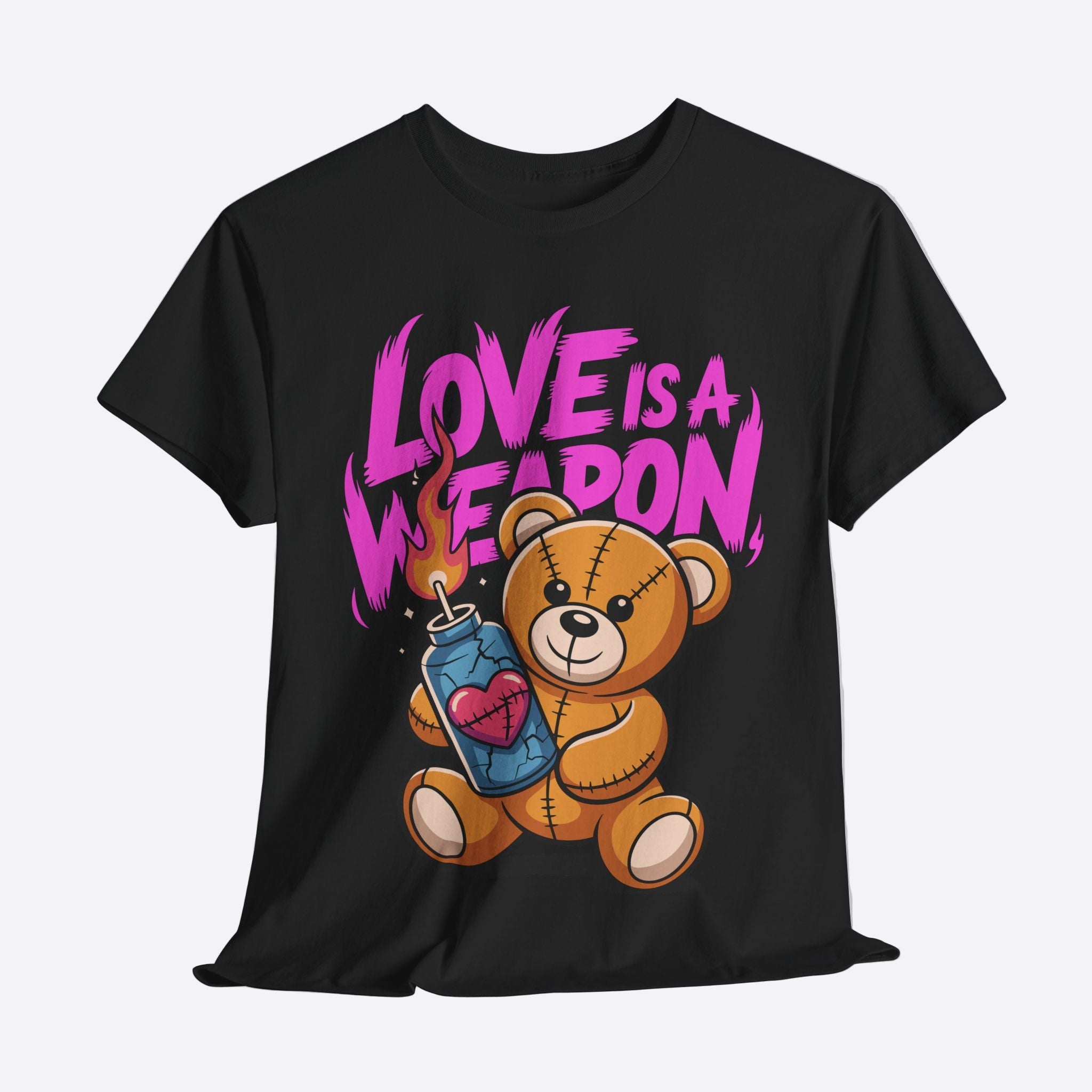 Love is a Weapon Teddy Unisex Graphic Tee