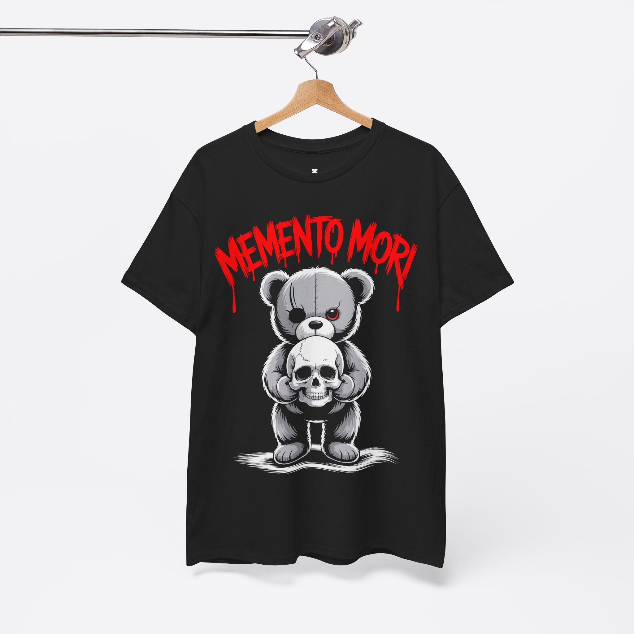 Memento Mori Teddy Unisex Graphics Tee