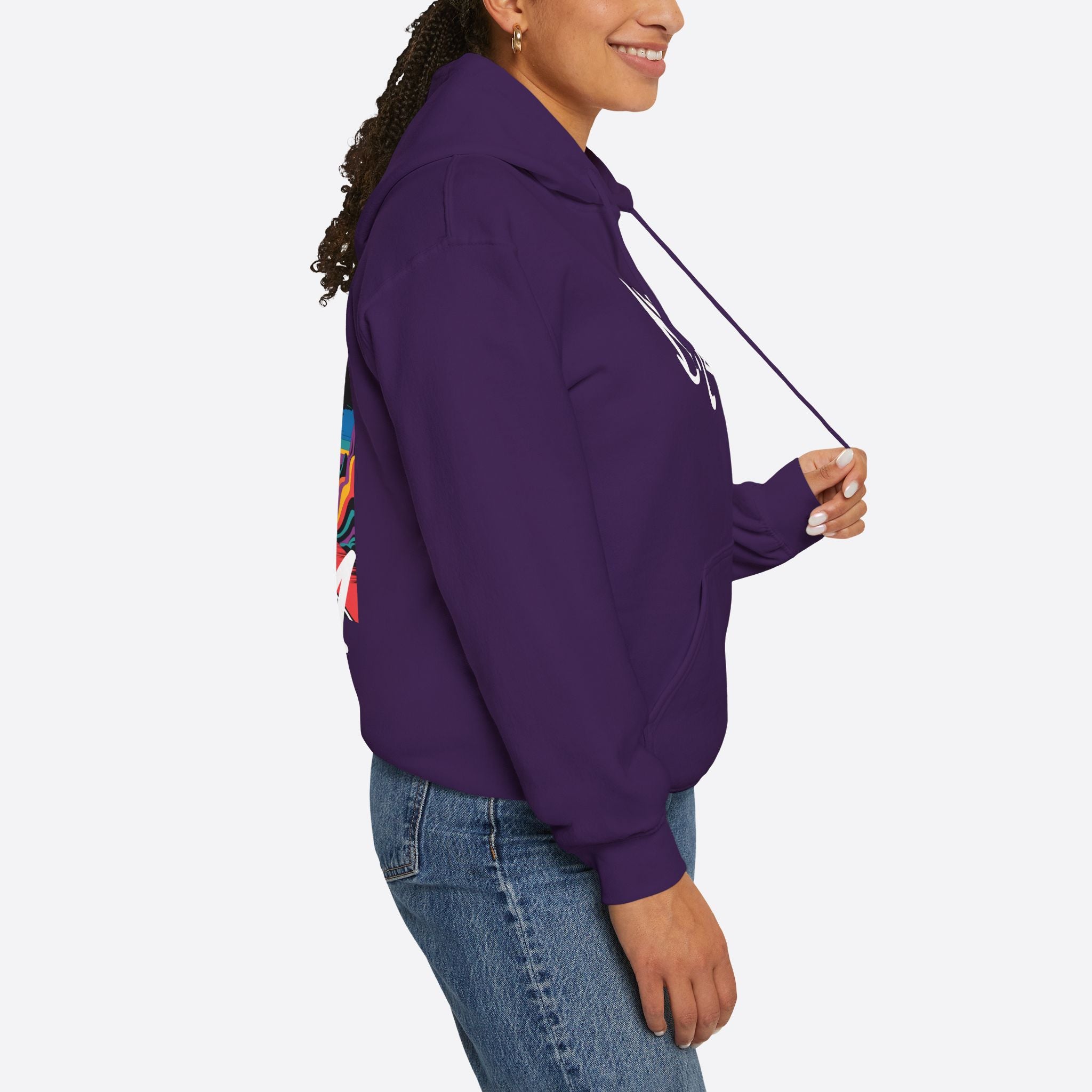 Unisex Colorblock Hoodie – Bold Colors