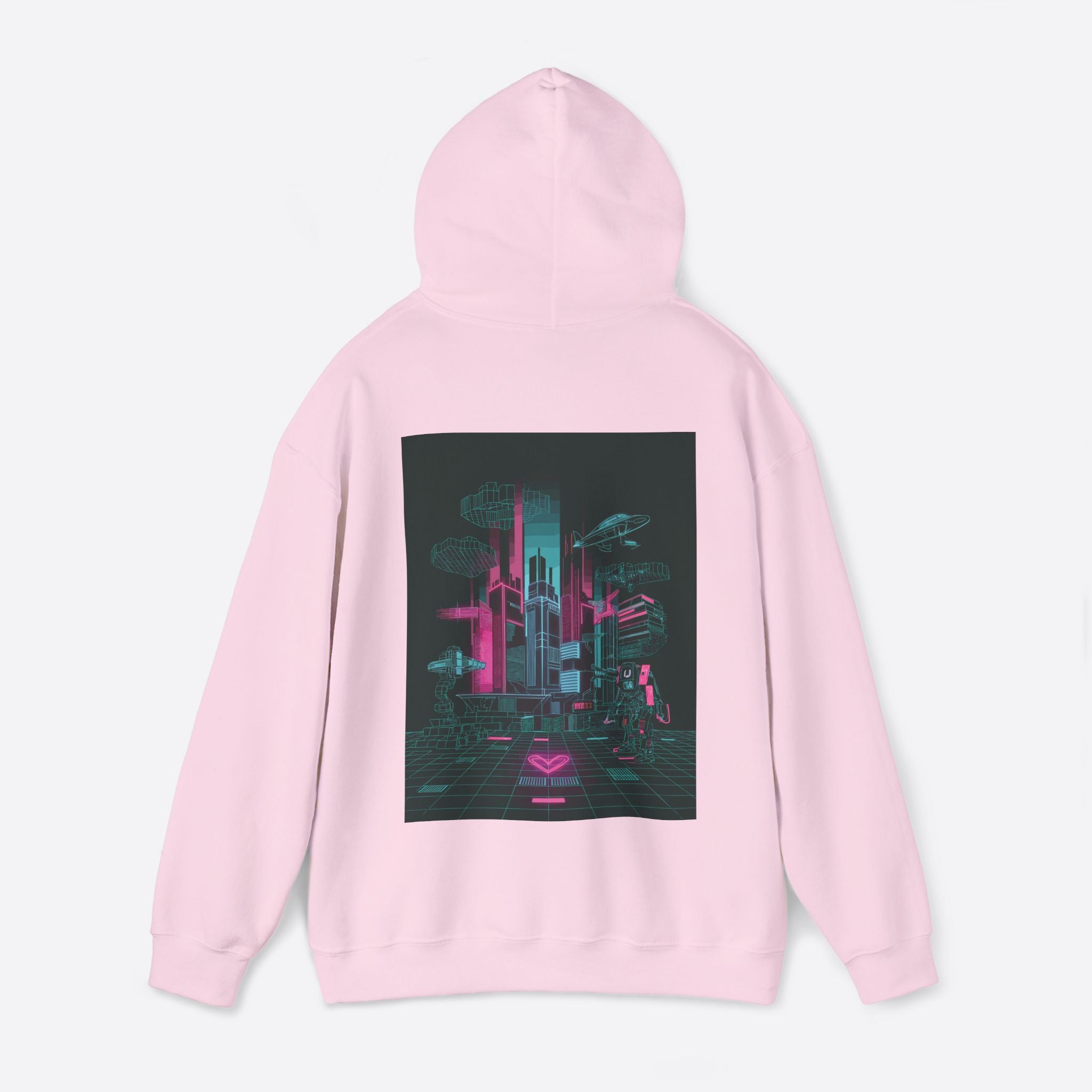 Men's Digital Chaos Hoodie – Glitch in Style