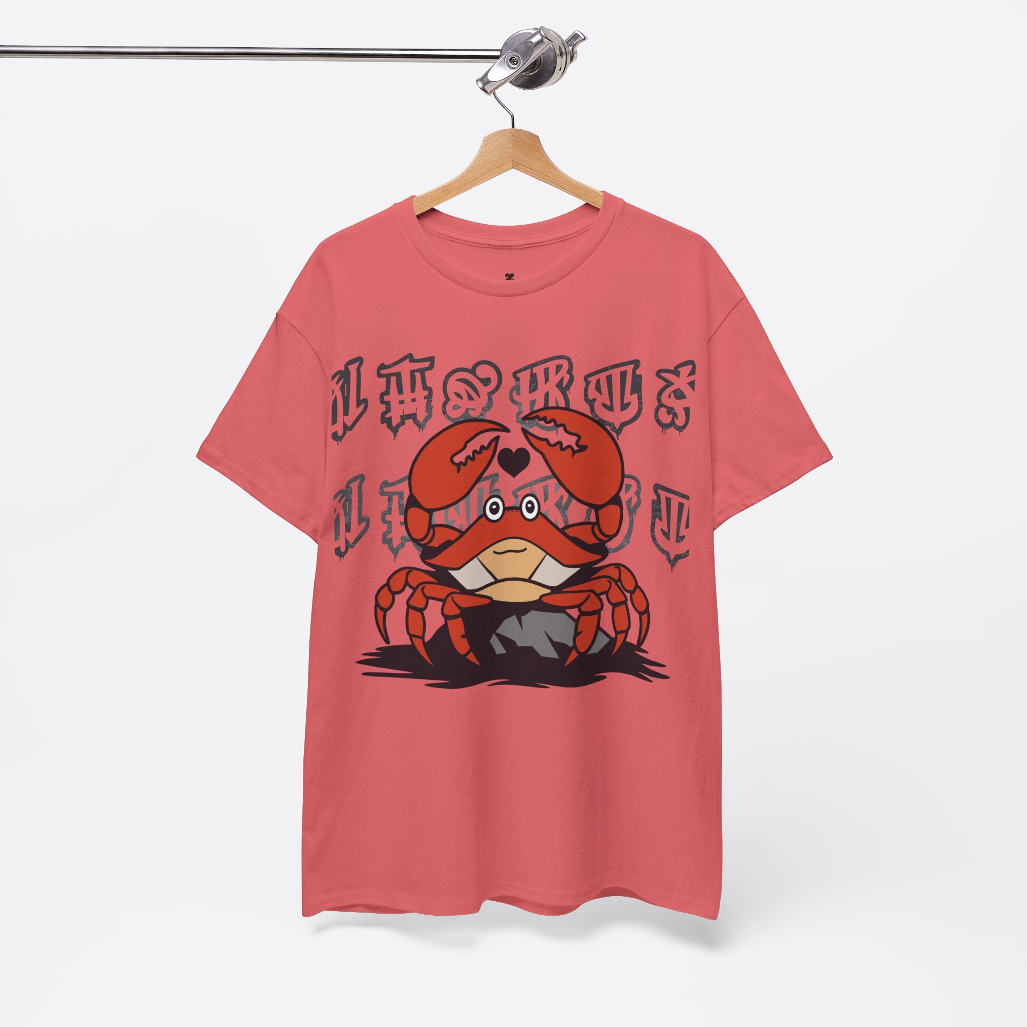 Cancer Zodiac - Cute Crab Heart Graphic Tee - Unisex T-Shirt