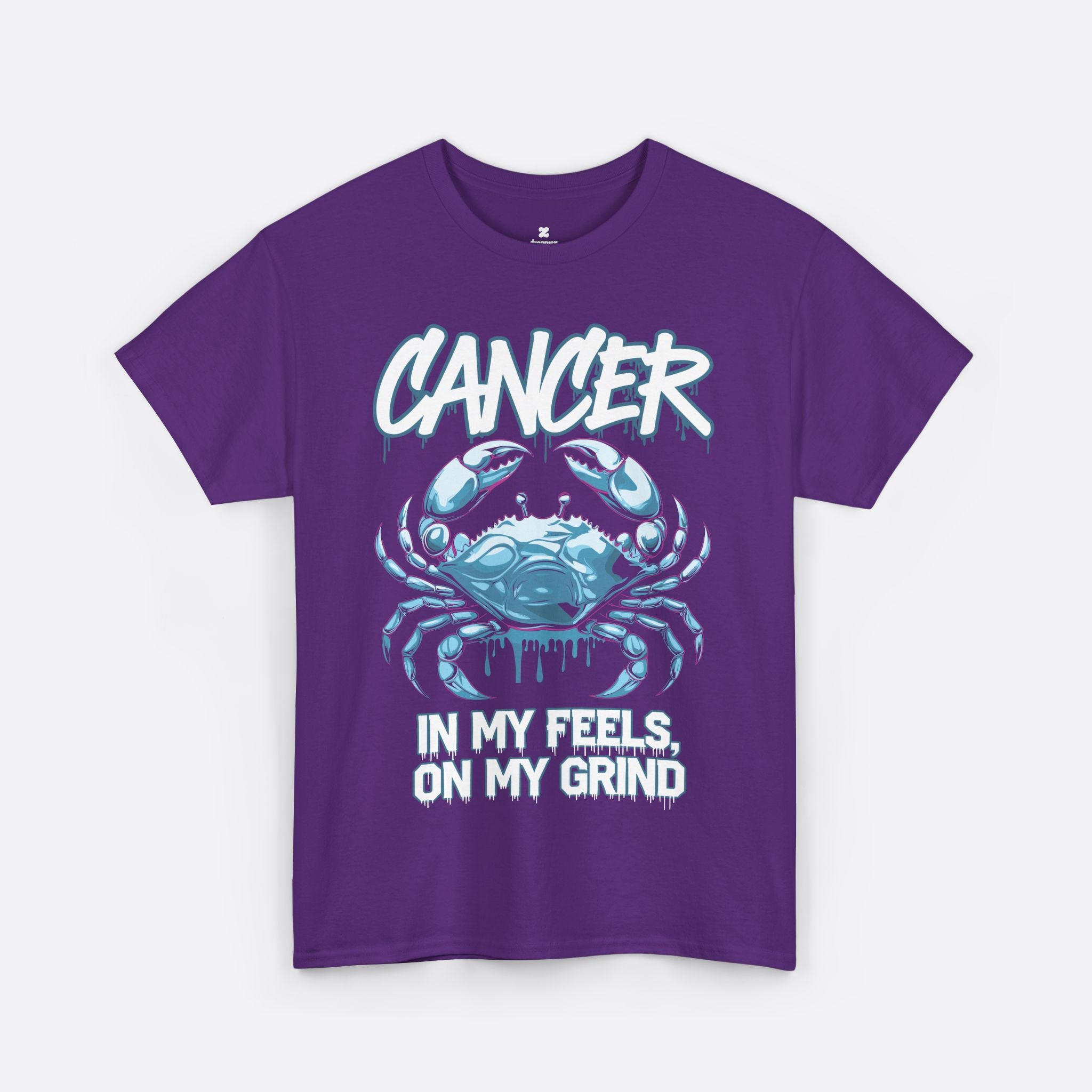Cancer Zodiac - Grind Mode, Soft Core - Unisex T-Shirt