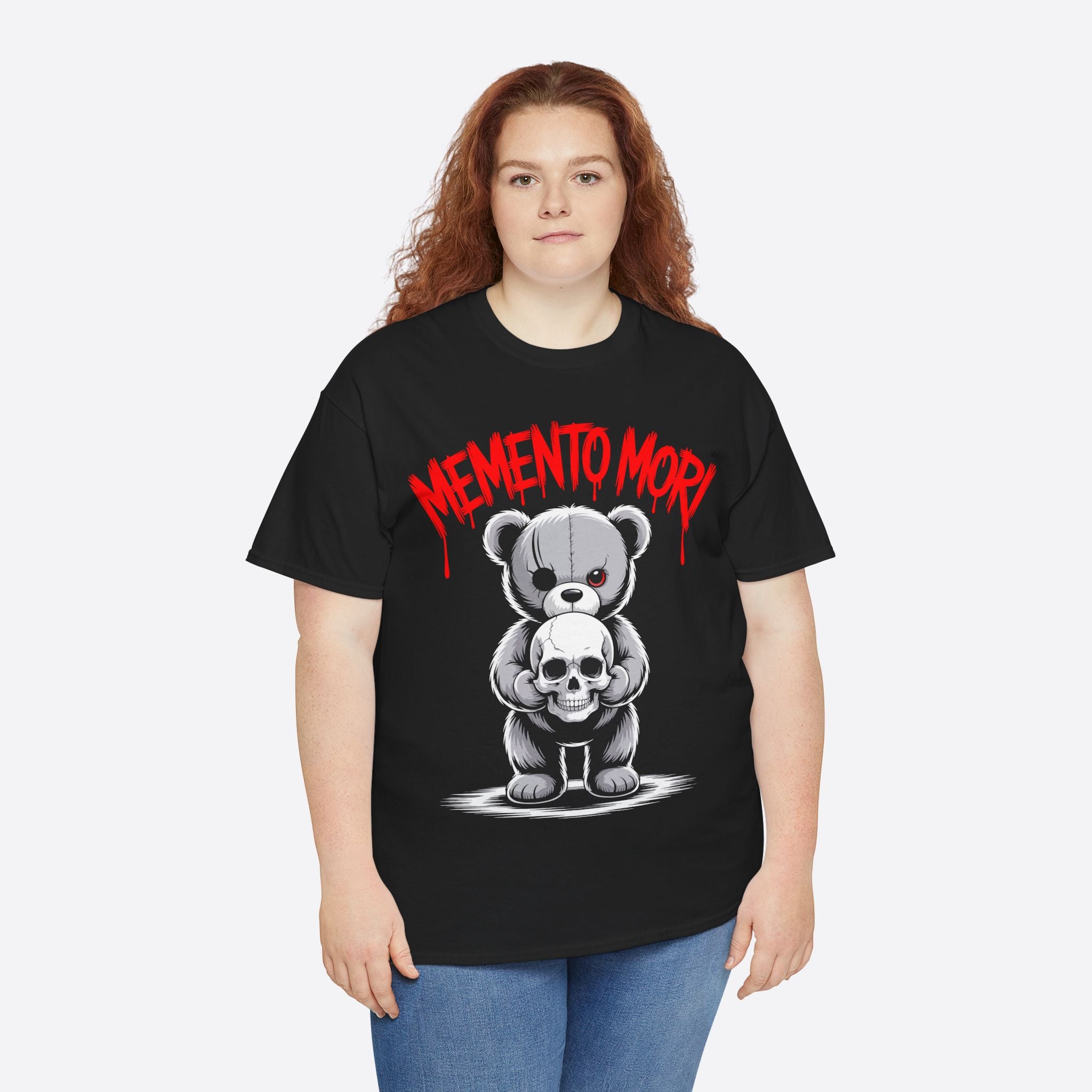Memento Mori Teddy Unisex Graphics Tee