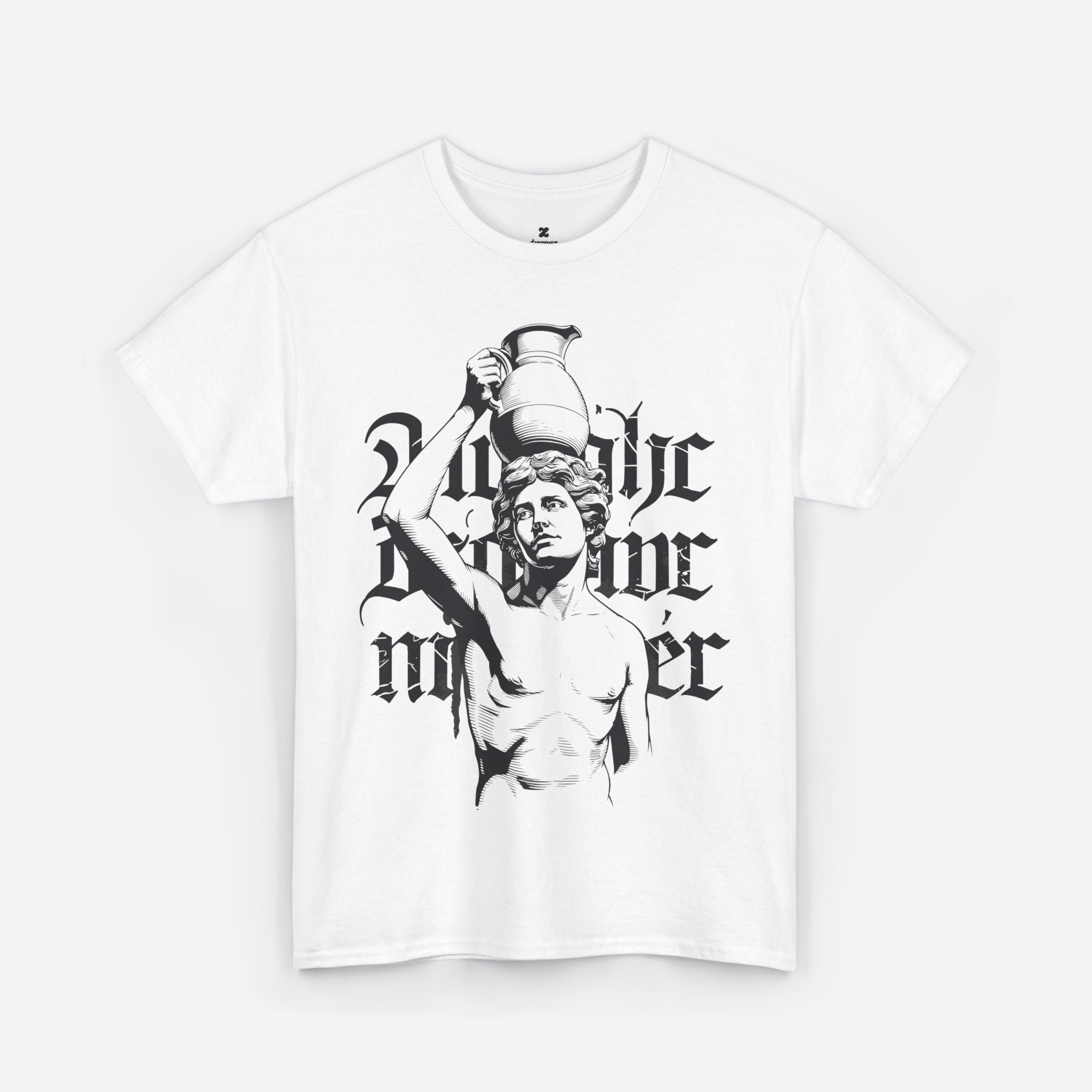 Aquarius Zodiac - Jug-Bearing Sculpture Art Tee - Unisex T-Shirt