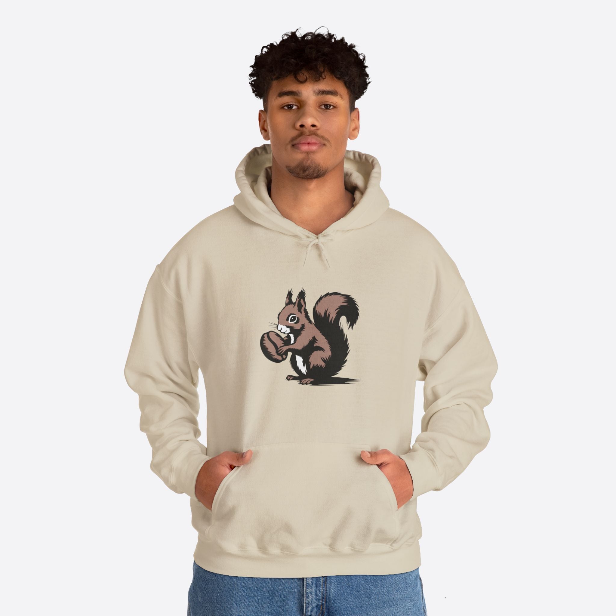 Unisex Squirrel Hoodie – Soft for Everyone