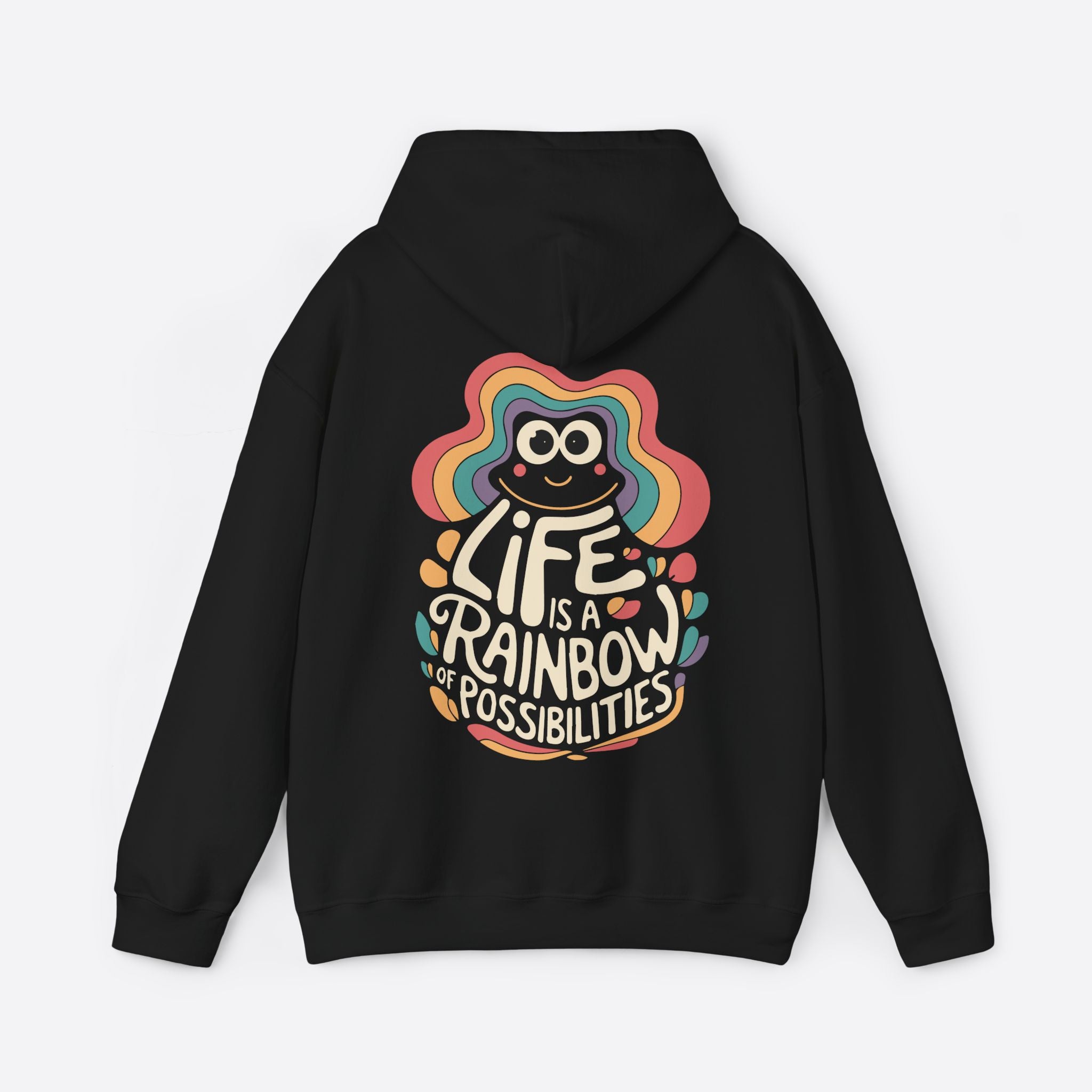 Women's Life Rainbow Hoodie – Soft and Stylish