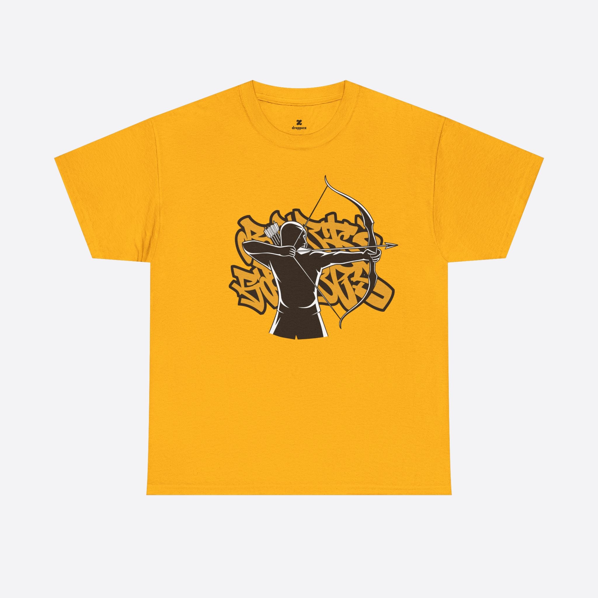Sagittarius Zodiac - Hooded Hunter Tag Art Tee - Unisex T-Shirt