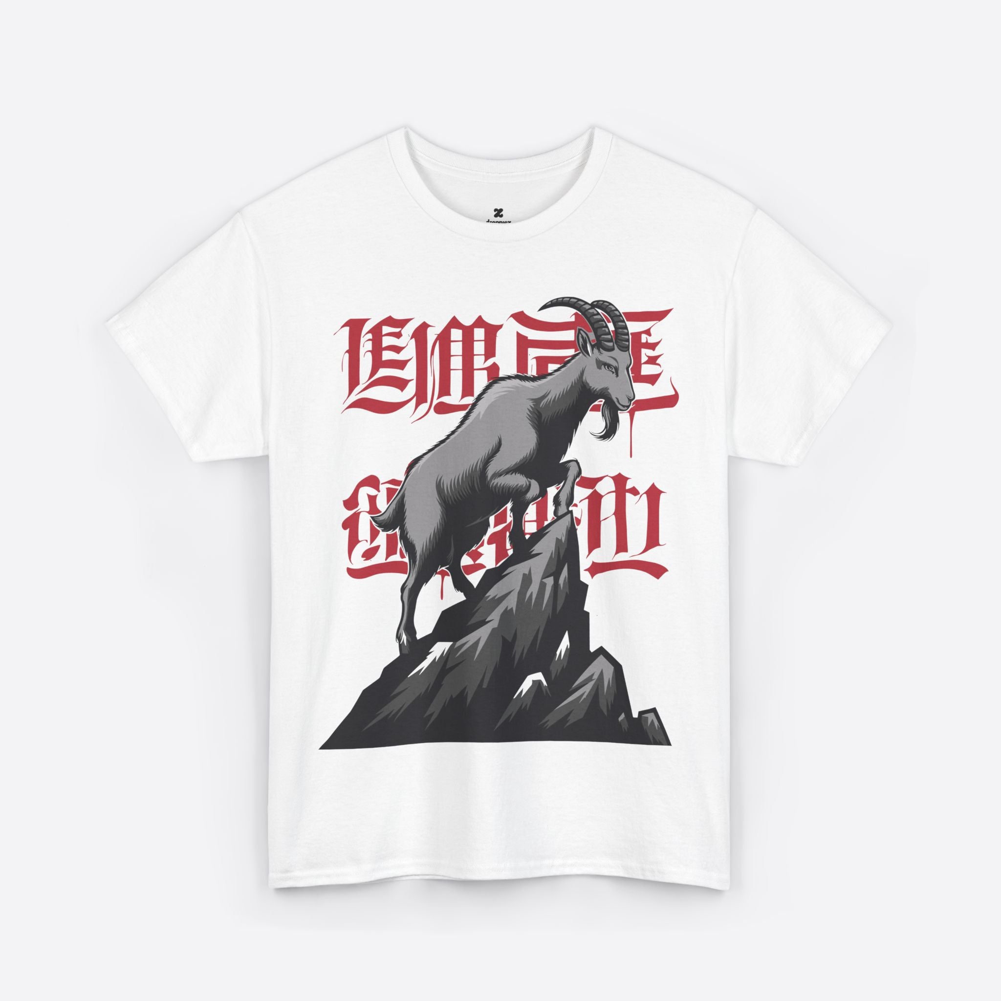 Capricorn Zodiac - Rugged Peak Graffiti Tee - Unisex T-Shirt