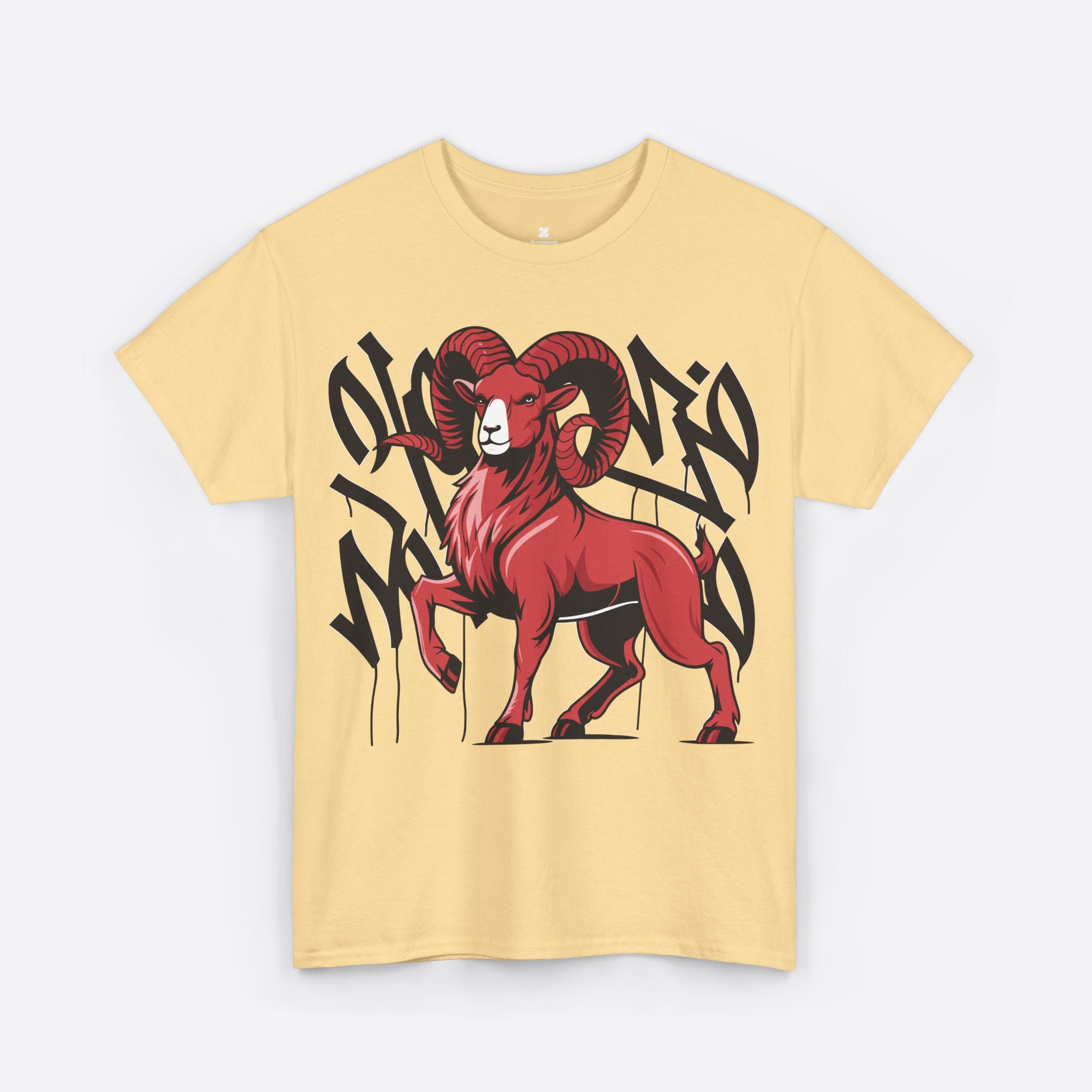 Aries Zodiac - Bold Ram Graphic Tee - Unisex T-Shirt