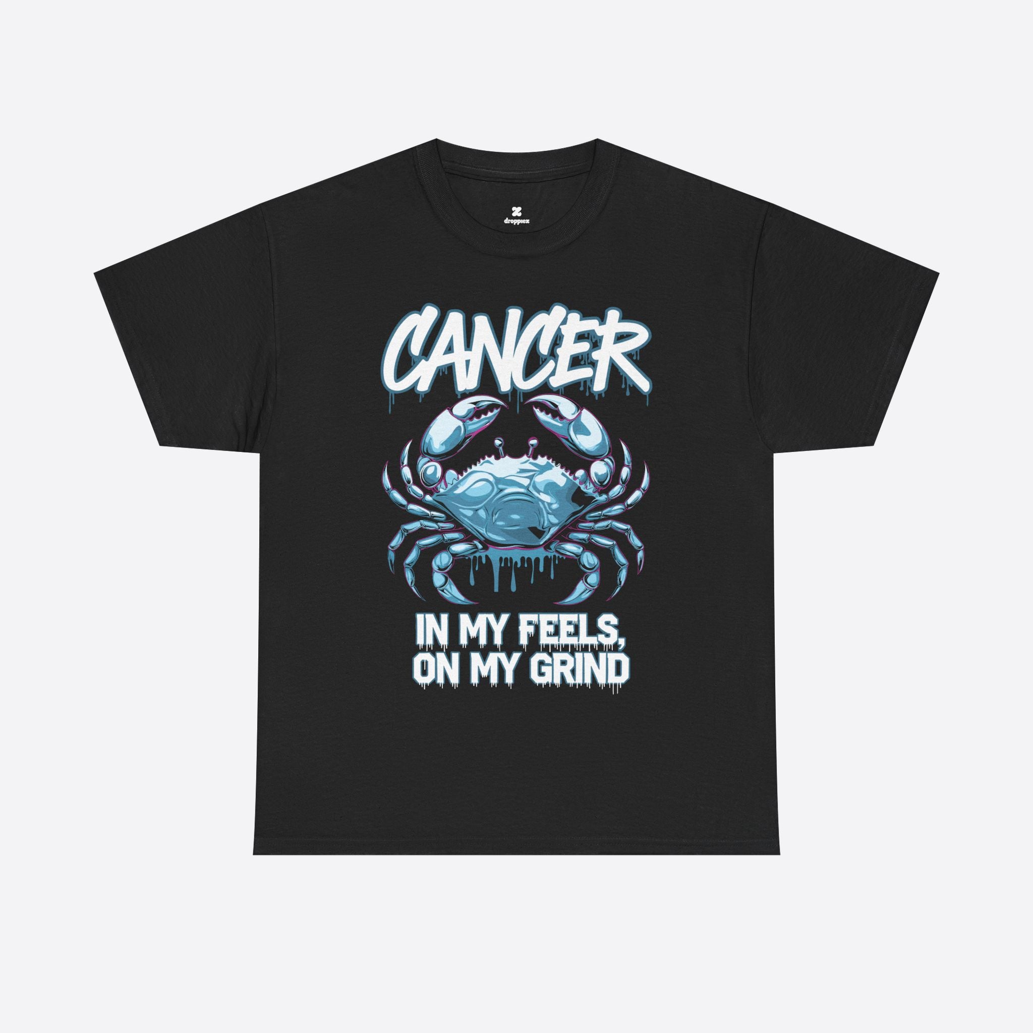 Cancer Zodiac - Grind Mode, Soft Core - Unisex T-Shirt